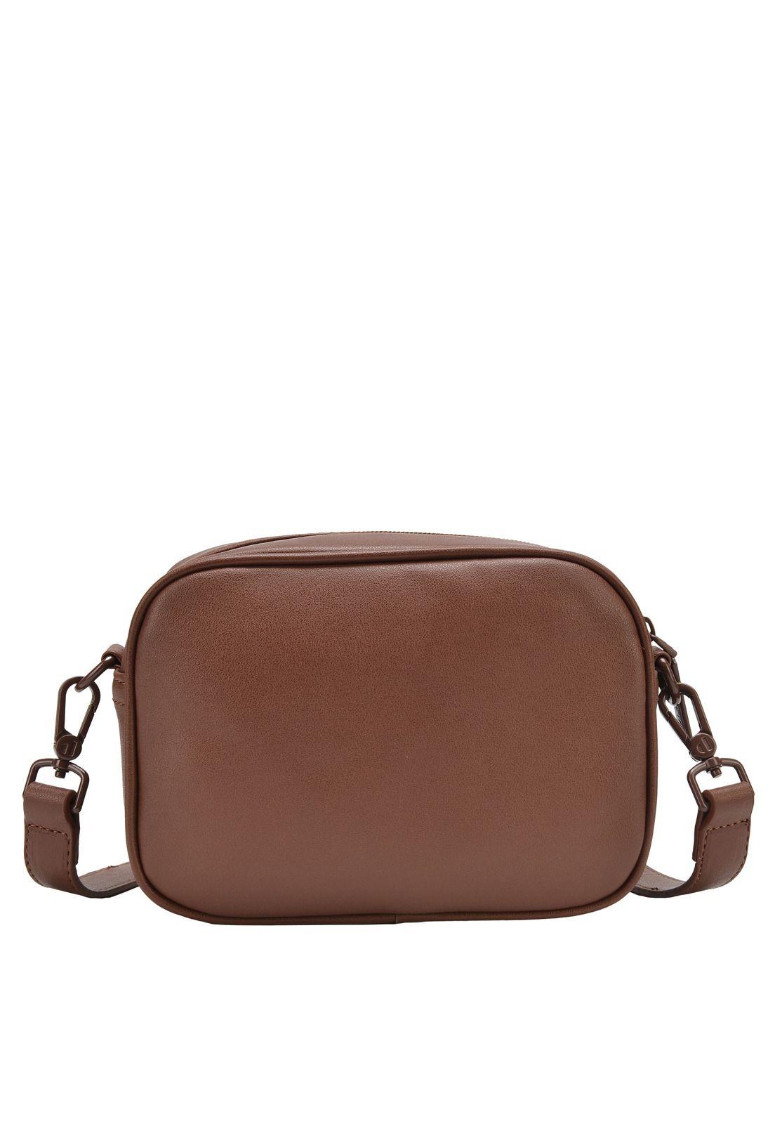 Cartera Bandolera Chocolate Pollini-2