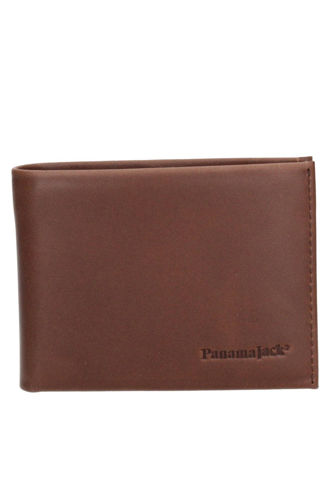 Billetera Cuero Hombre K006 Brown Panama Jack-0