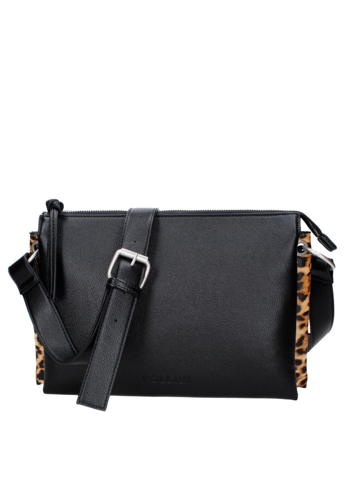 Cartera Bandolera Verona Negro Pollini-0