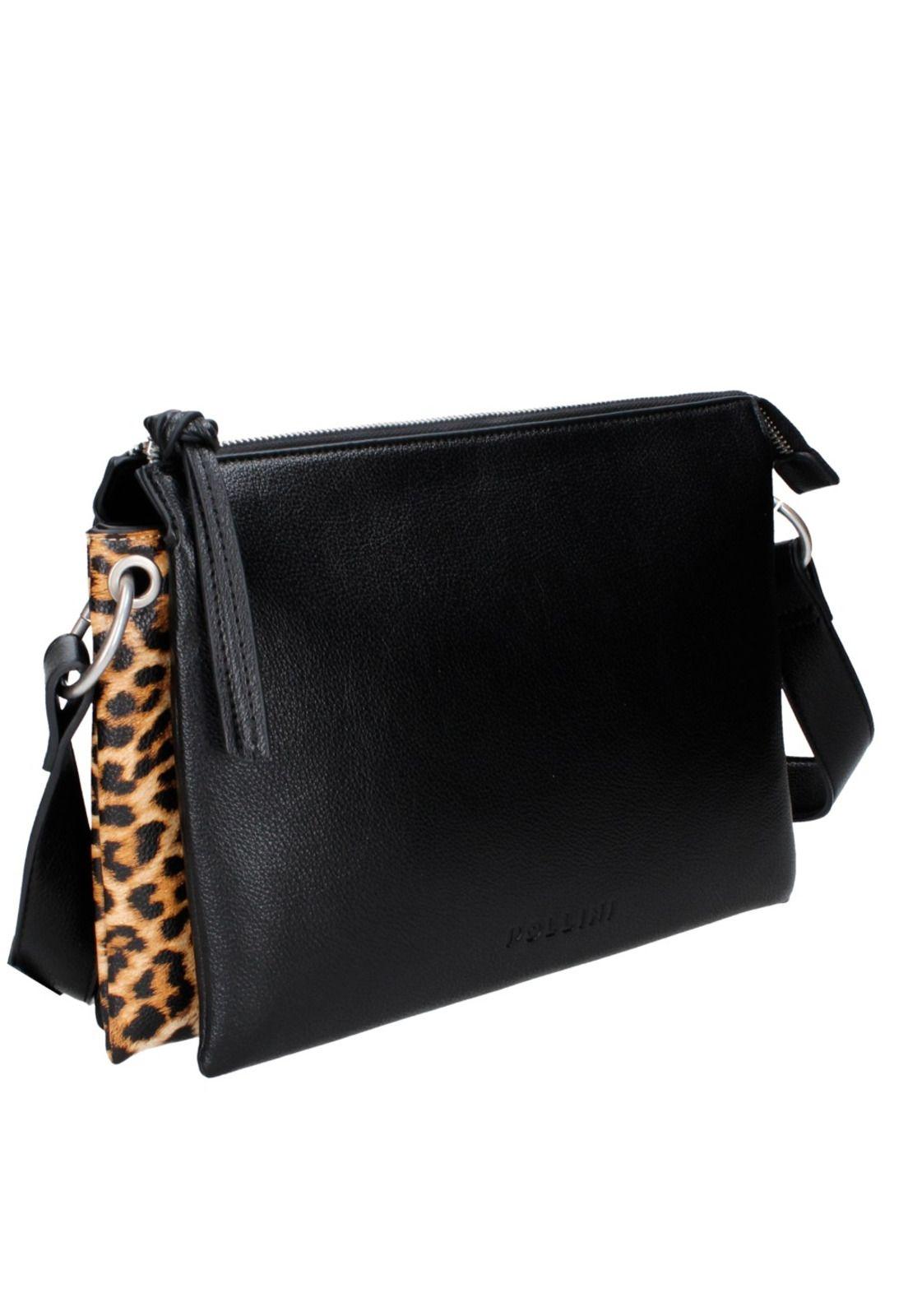 Cartera Bandolera Verona Negro Pollini-1