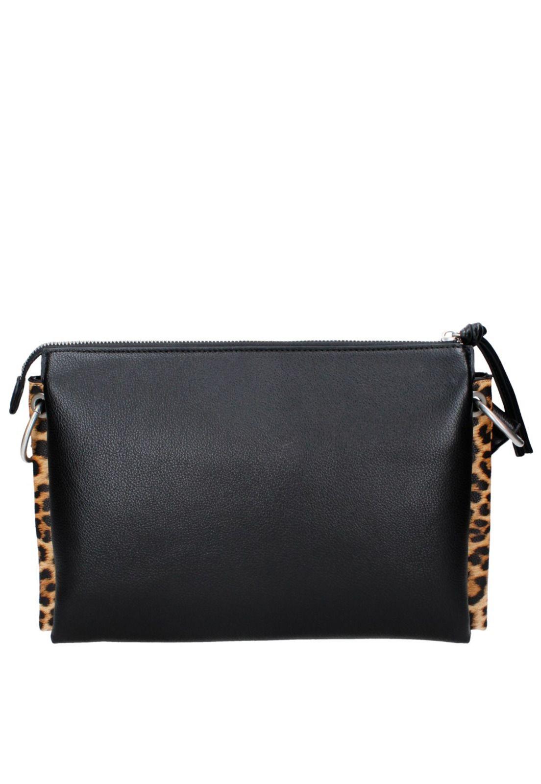 Cartera Bandolera Verona Negro Pollini-2