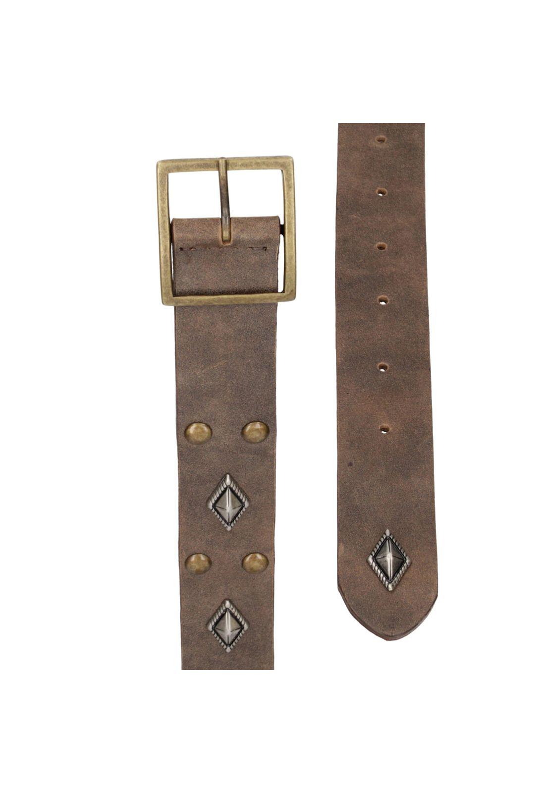 Cinturón Cuero Mujer J020 Tostado Panama Jack-2