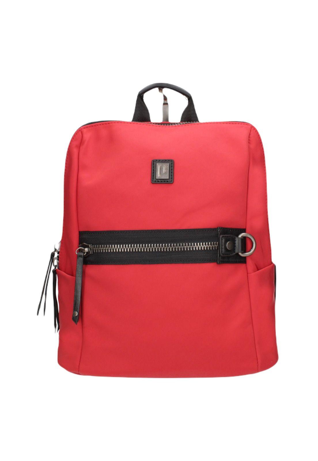 Mochila Mujer Rojo Pollini-0