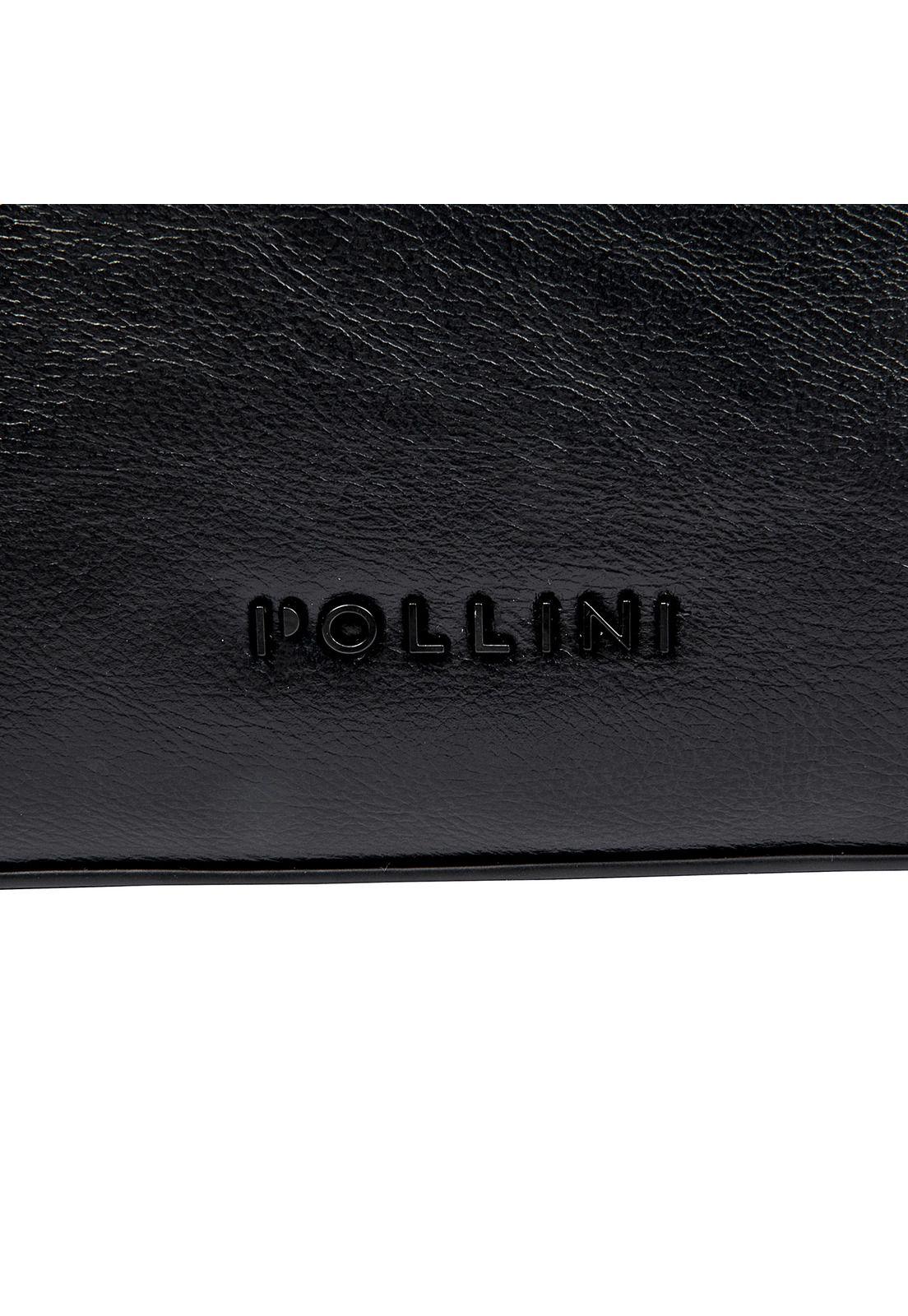 Cartera Bandolera Negro Pollini-5