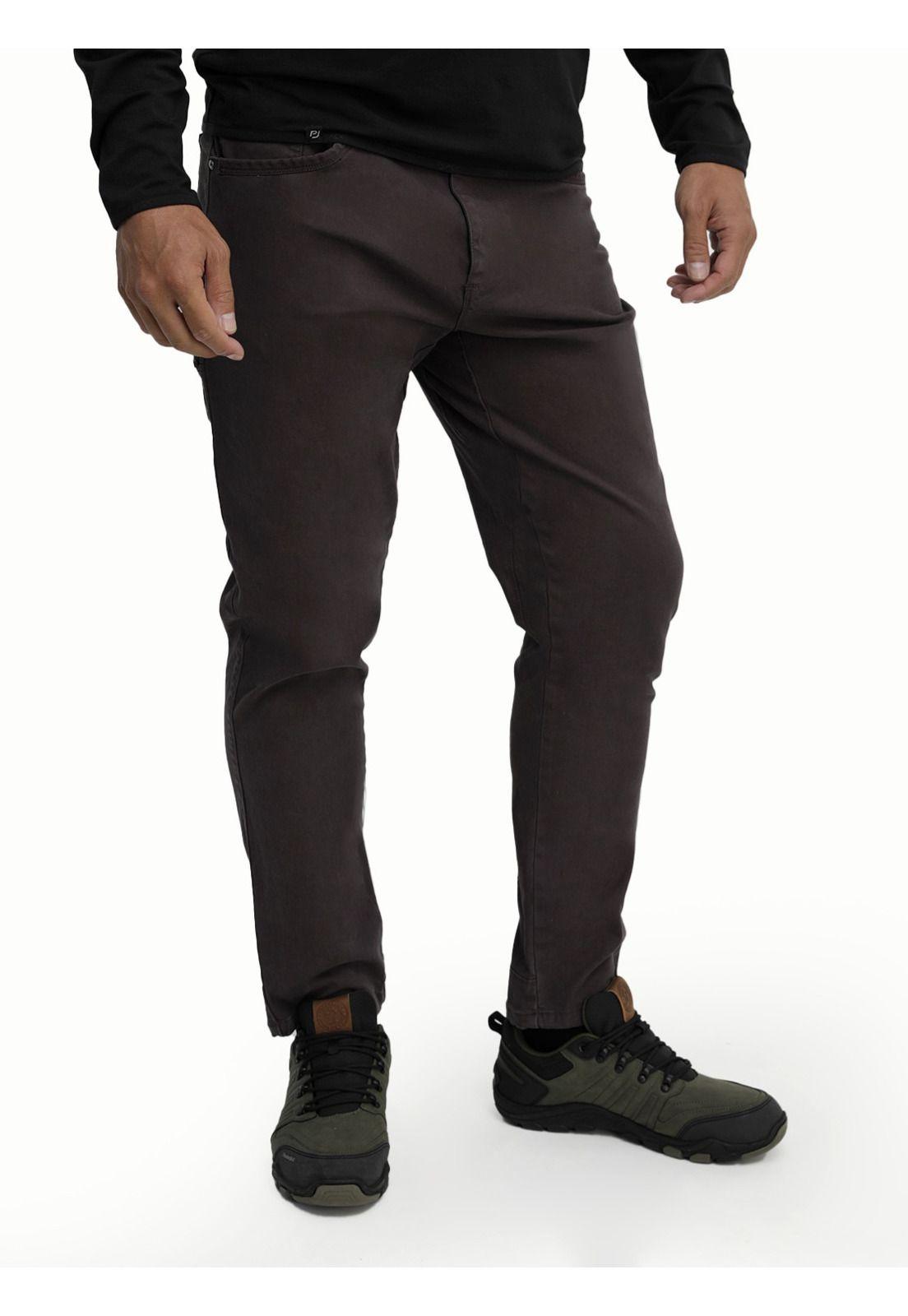 Pantalón Hombre Chocolate Panama Jack-2