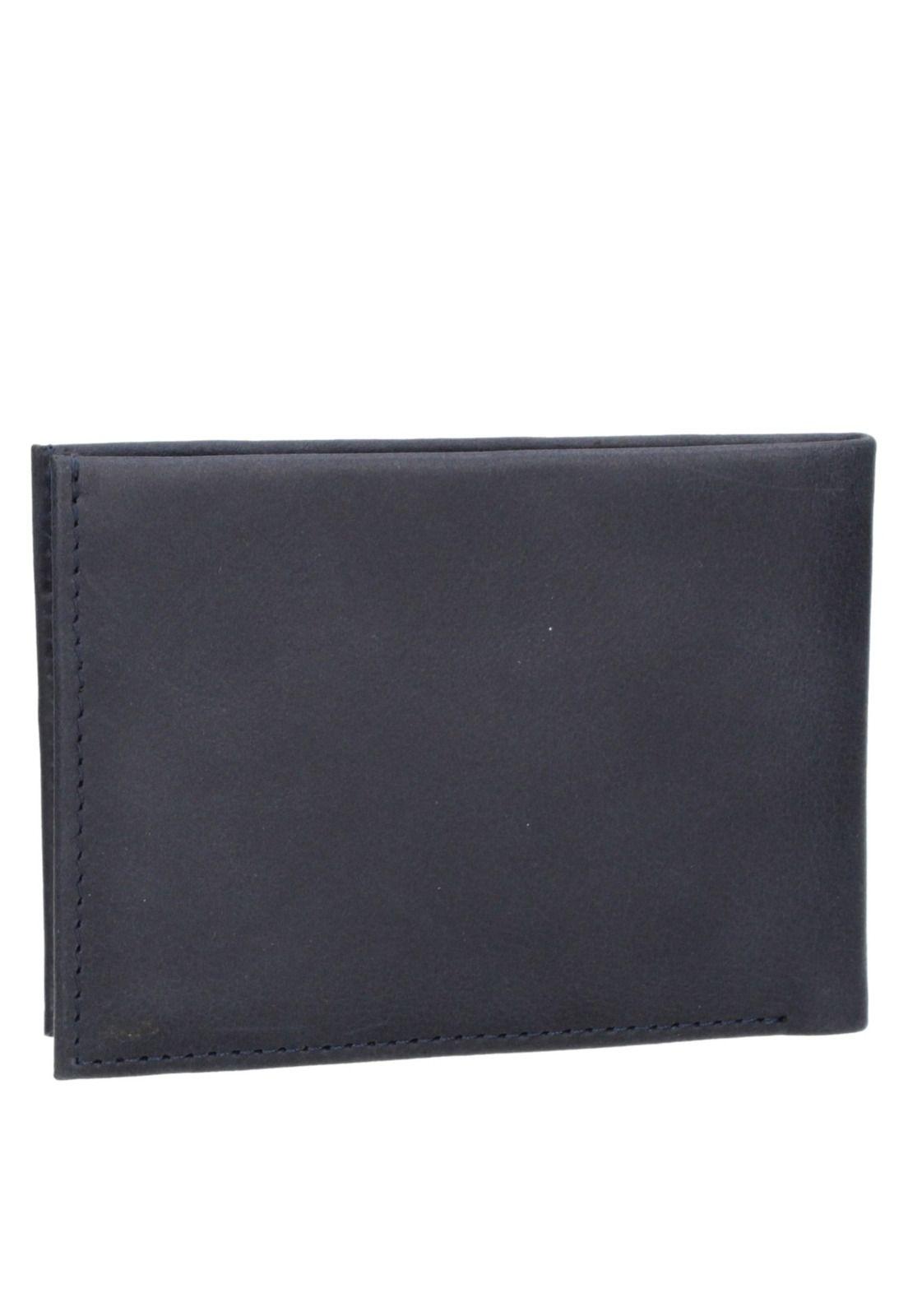 Billetera Cuero Hombre Azul Panama Jack-2