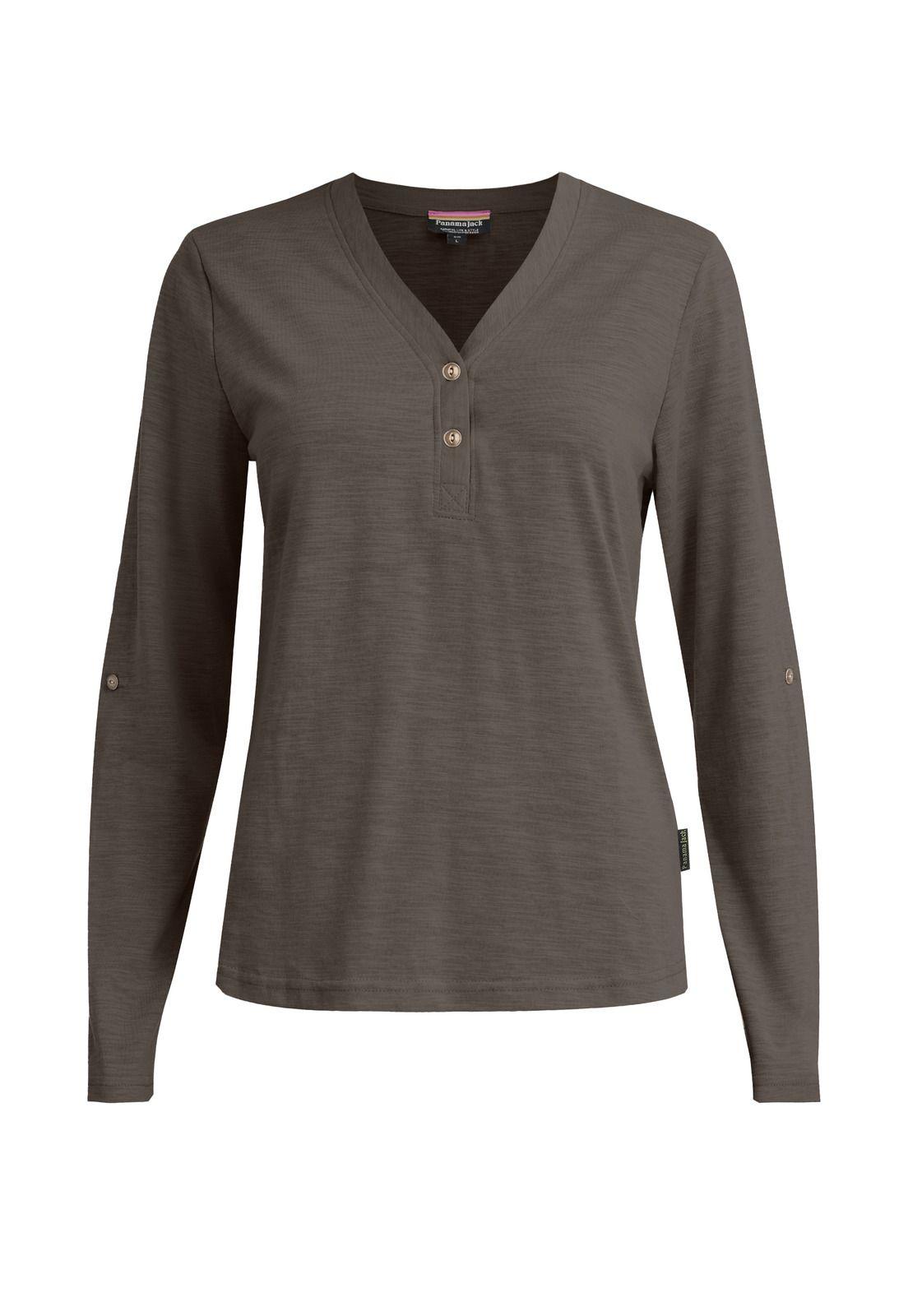 Polera Manga Larga Mujer Estany Panama Jack-3