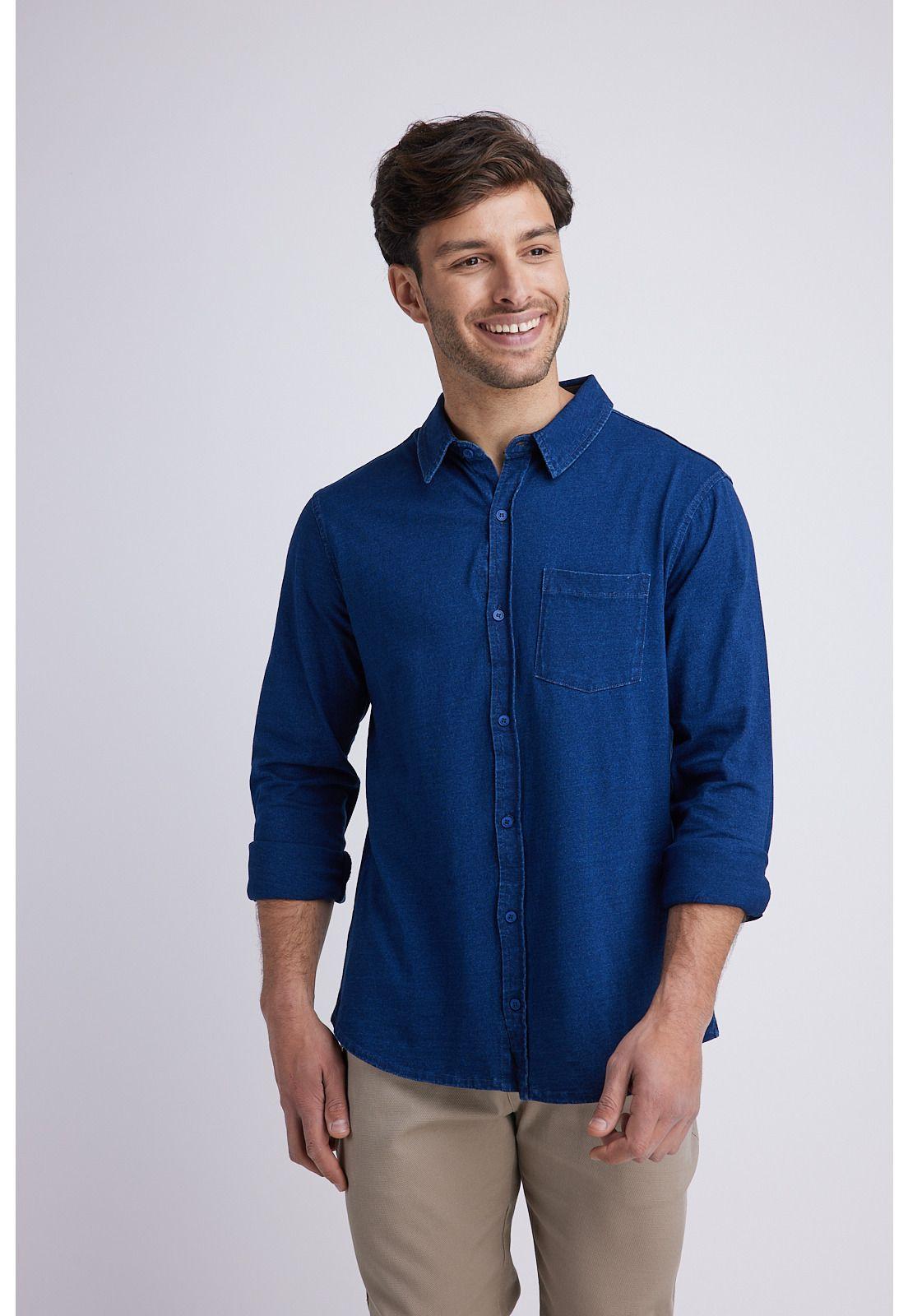 Camisa Hombre Navy Panama Jack-0