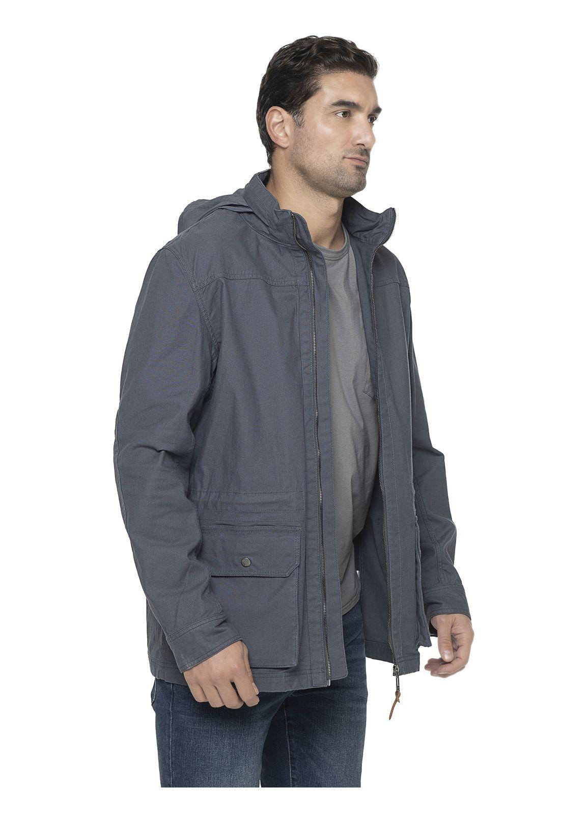 Chaqueta Hombre Azul Panama Jack-3