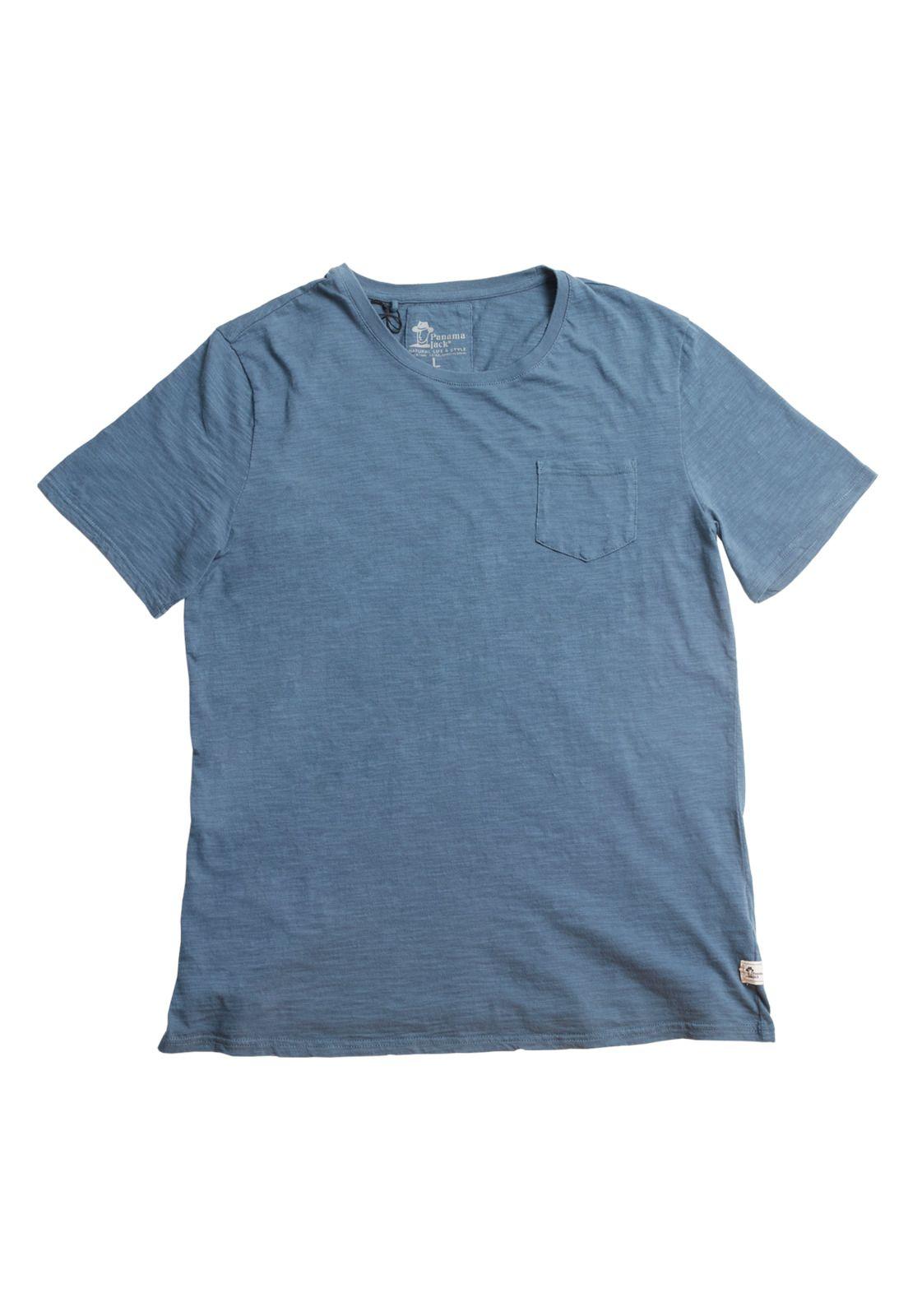 Polera Hombre Azul Panama Jack-4