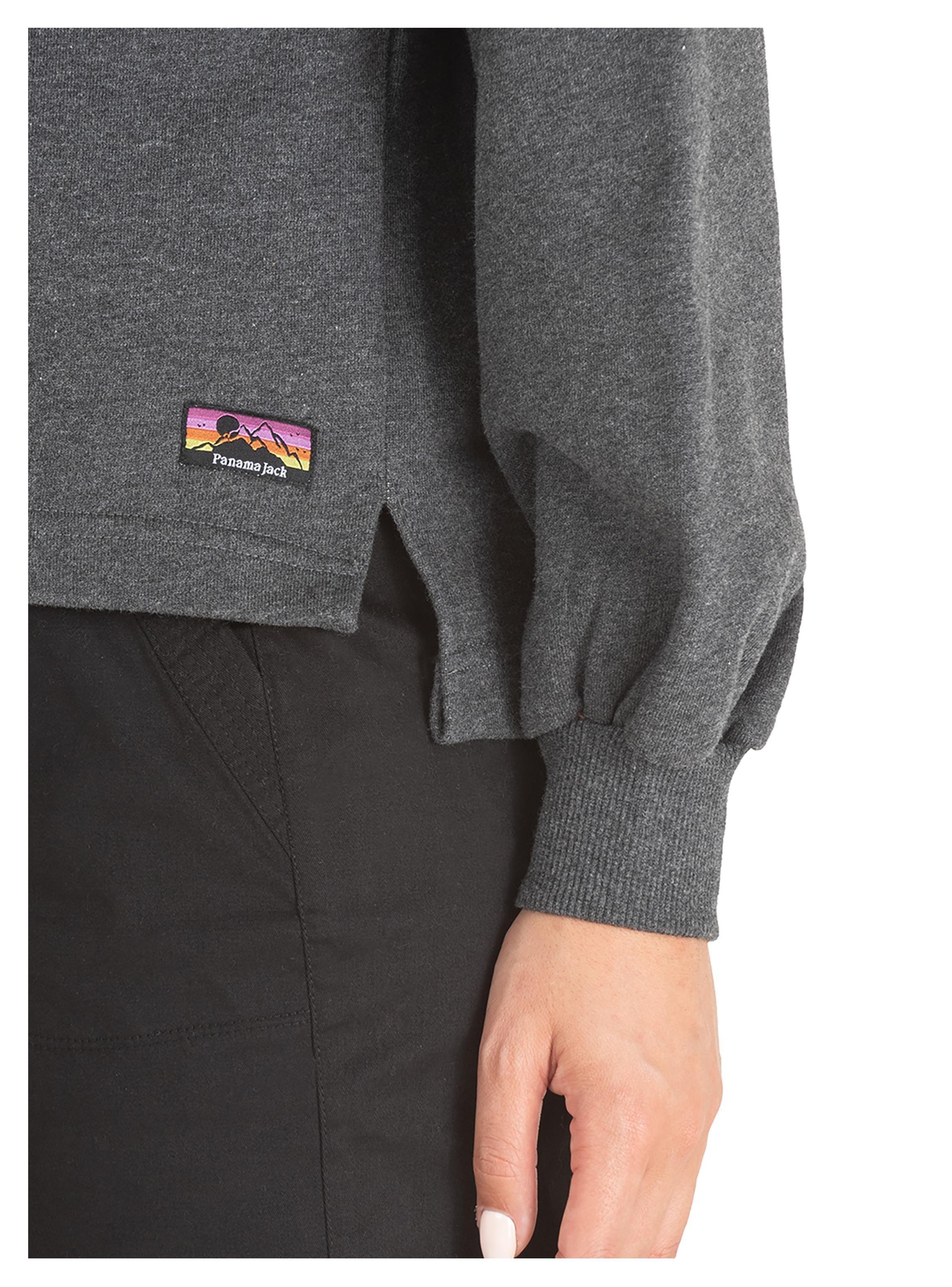 Polerón Mujer Gris Panama Jack-5