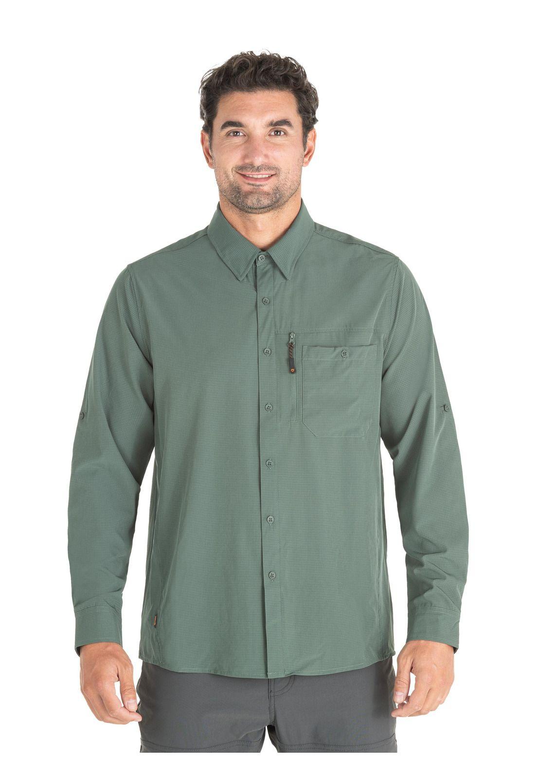 Camisa Hombre Verde Panama Jack-0