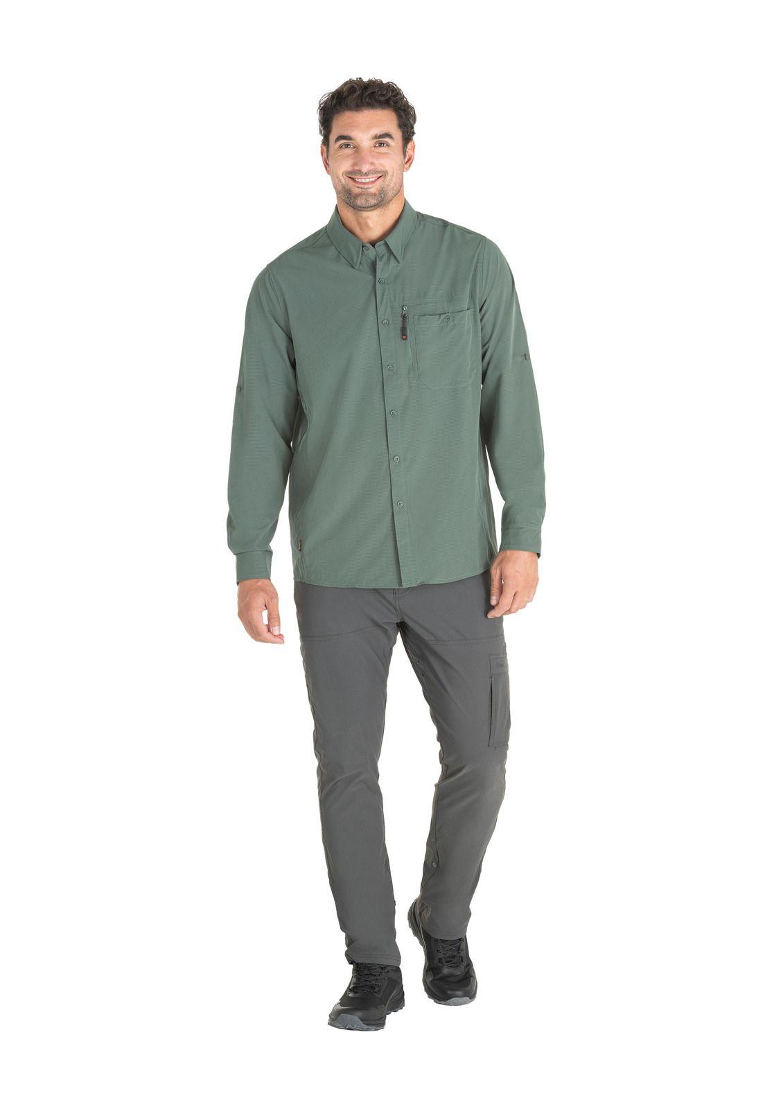 Camisa Hombre Verde Panama Jack-5
