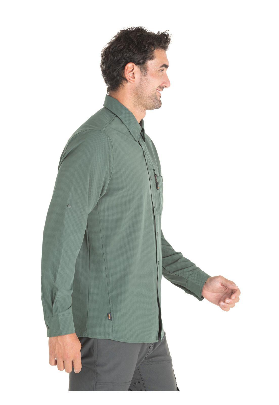 Camisa Hombre Verde Panama Jack-7