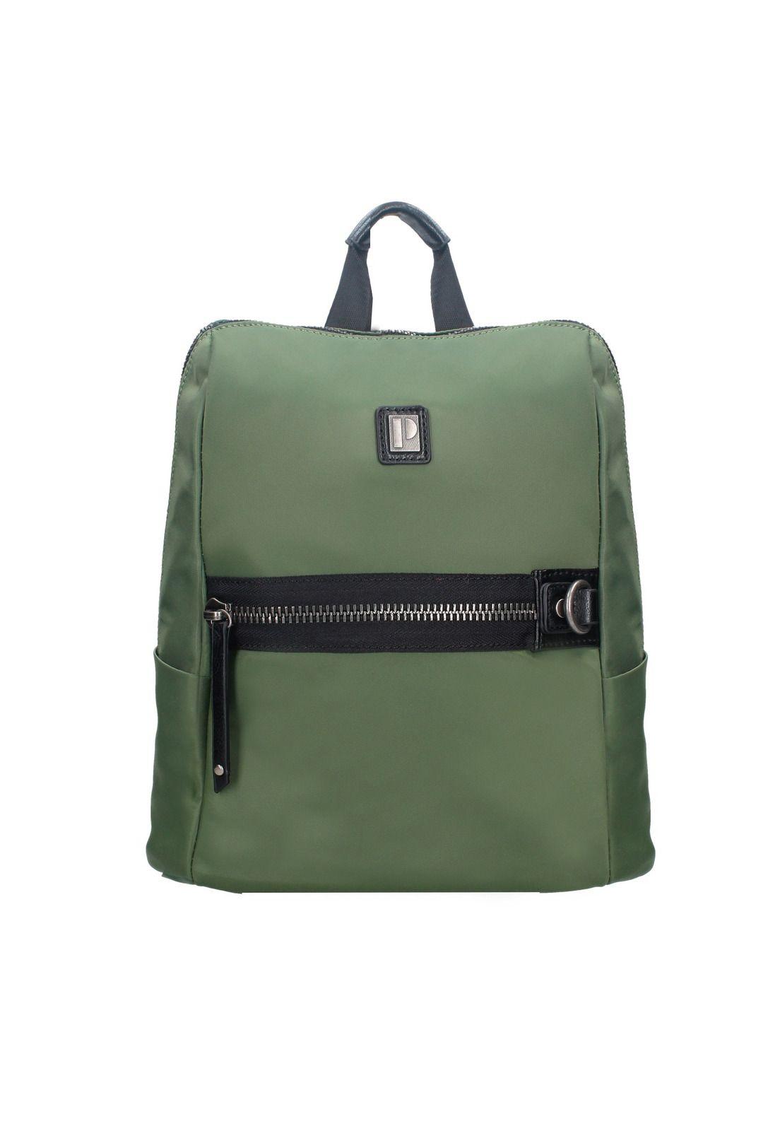 Mochila Mujer Verde Pollini-0