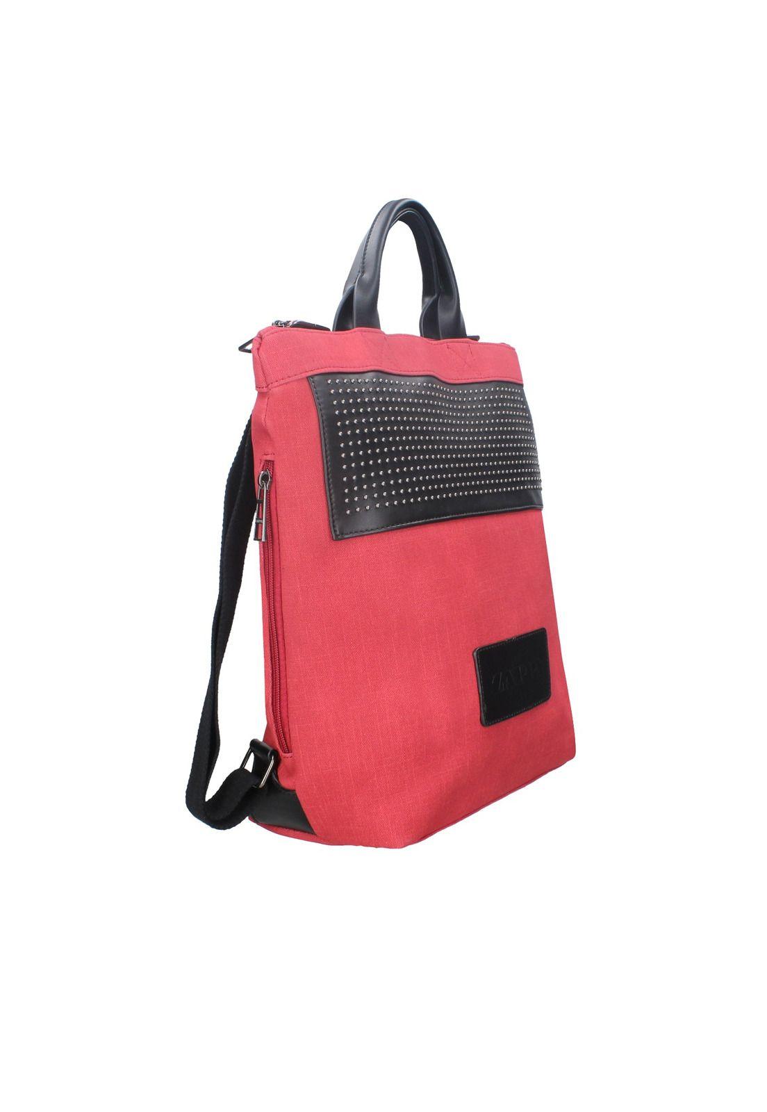 Mochila Mujer Rojo Zappa-1