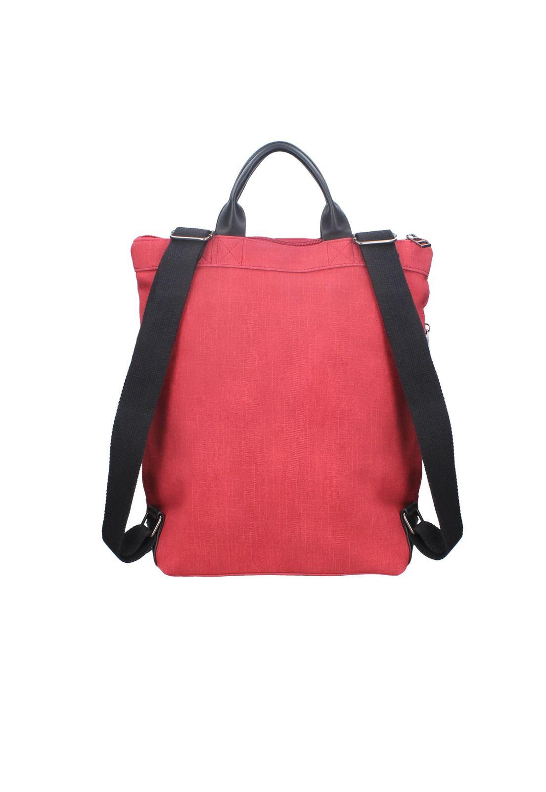 Mochila Mujer Rojo Zappa-2