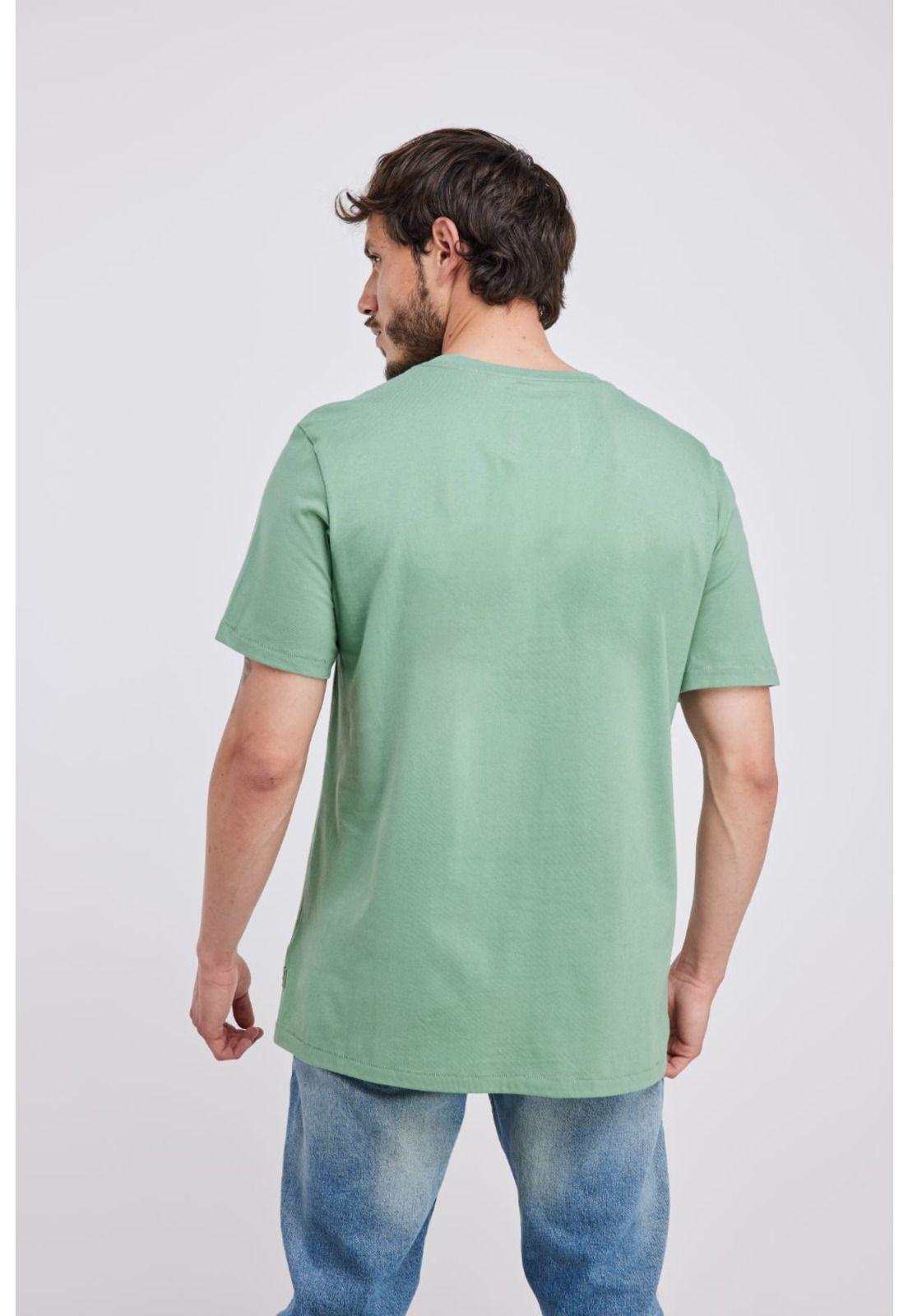 Polera Hombre Verde Claro Panama Jack-2
