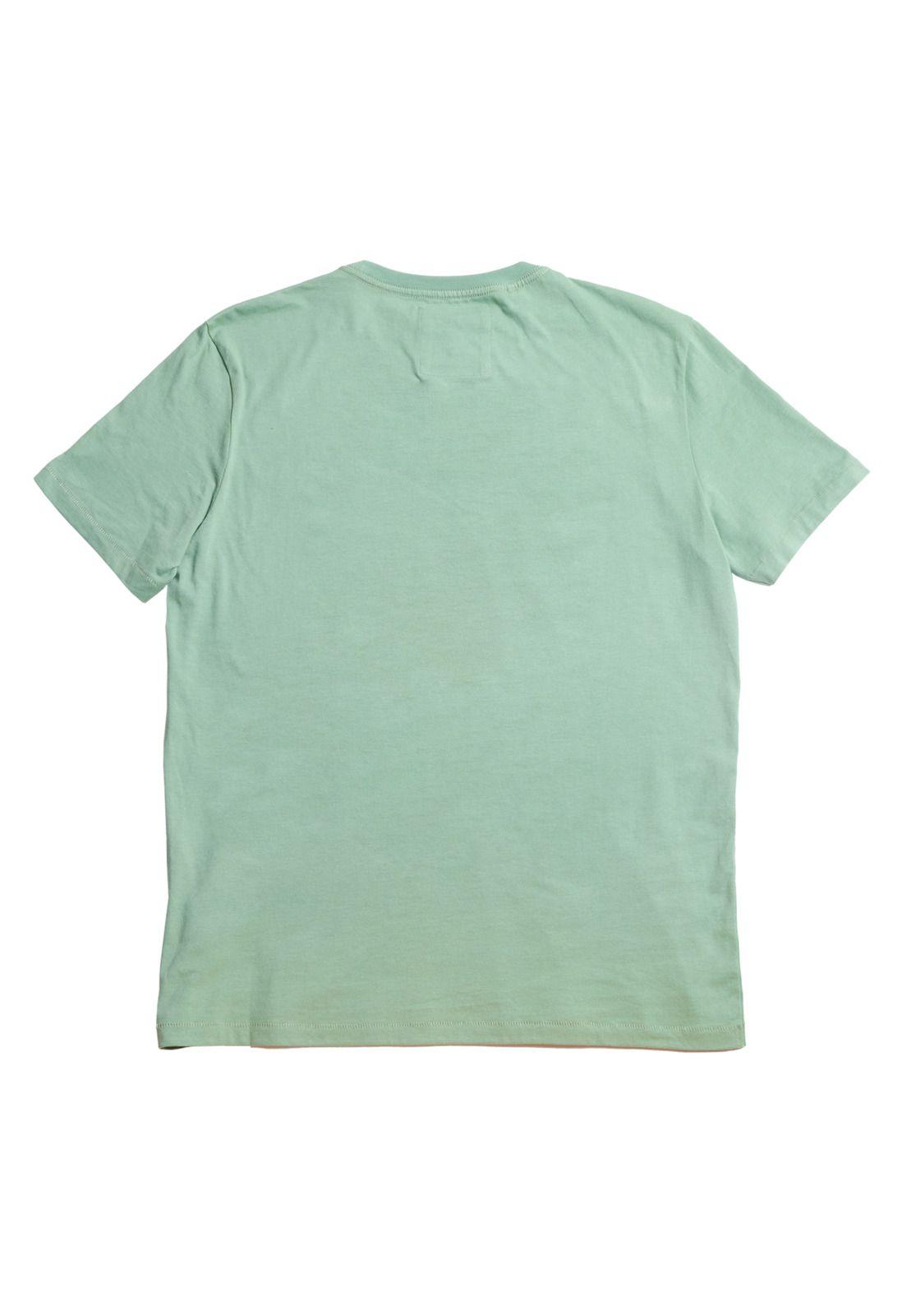 Polera Hombre Verde Claro Panama Jack-4