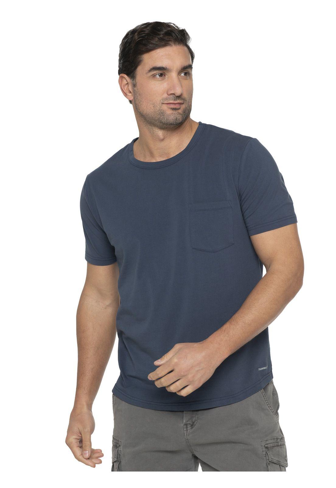 Polera Hombre Azul Panama Jack-4