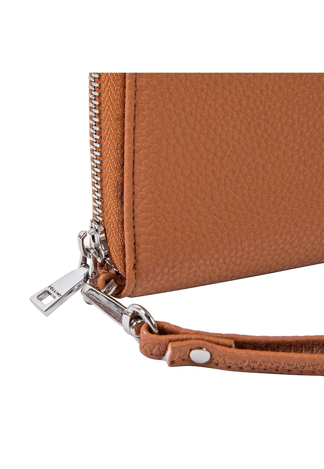 Billetera Mujer Camel Pollini-4