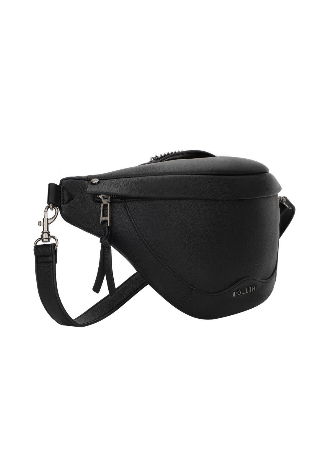 Banano Mujer Negro Pollini-1