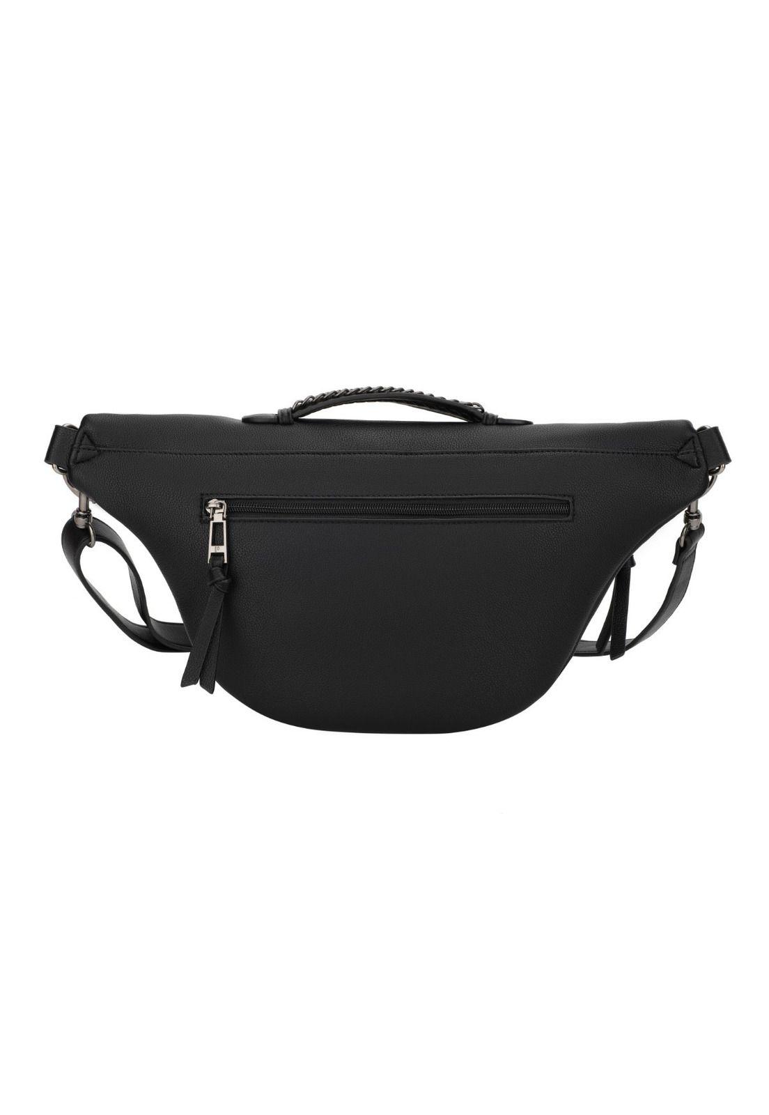 Banano Mujer Negro Pollini-2