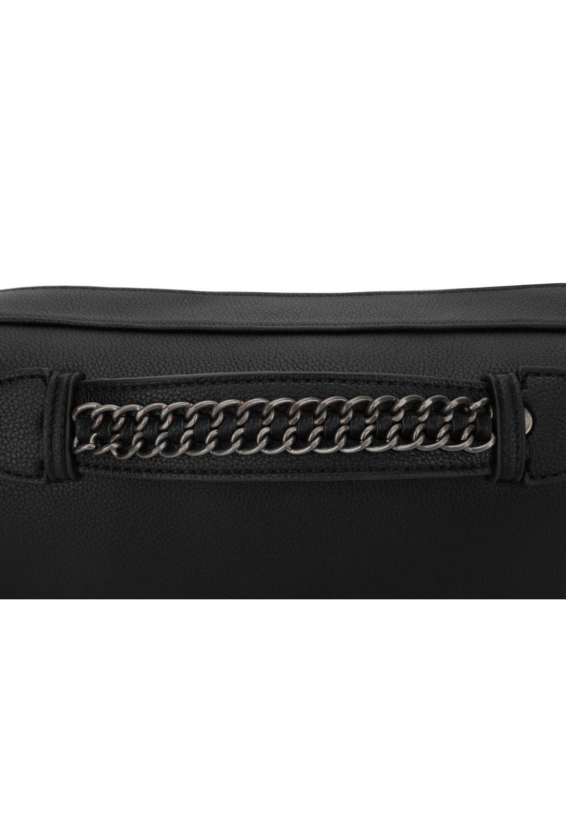 Banano Mujer Negro Pollini-5