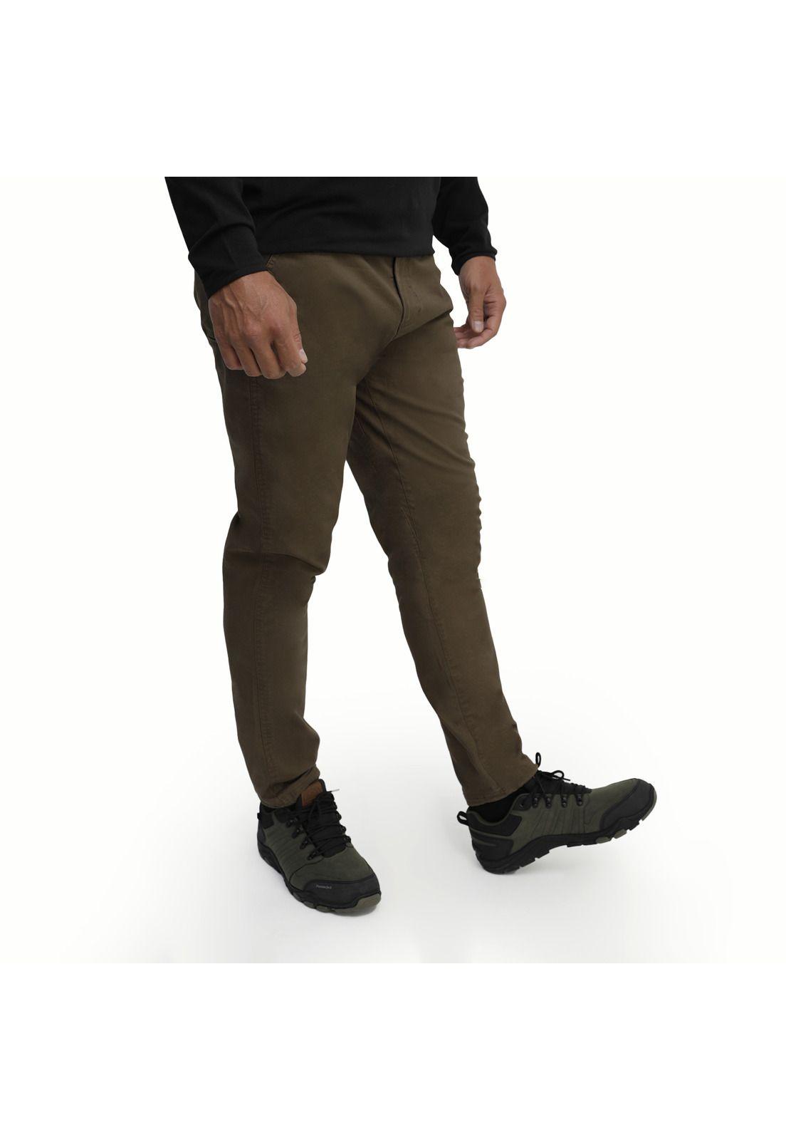 Pantalón hombre oliva Panama Jack-1