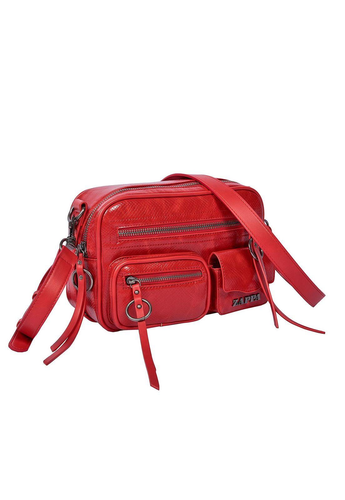 Cartera Bandolera Rojo Zappa-1