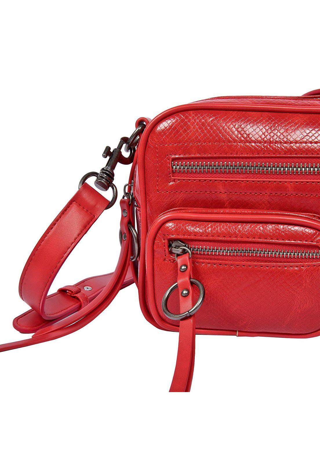 Cartera Bandolera Rojo Zappa-5