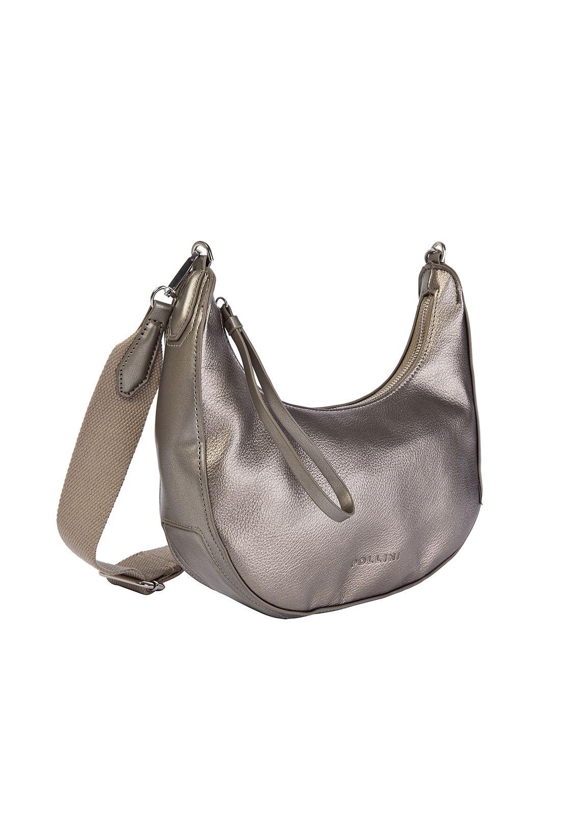 Cartera Bandolera Bronce Pollini-3