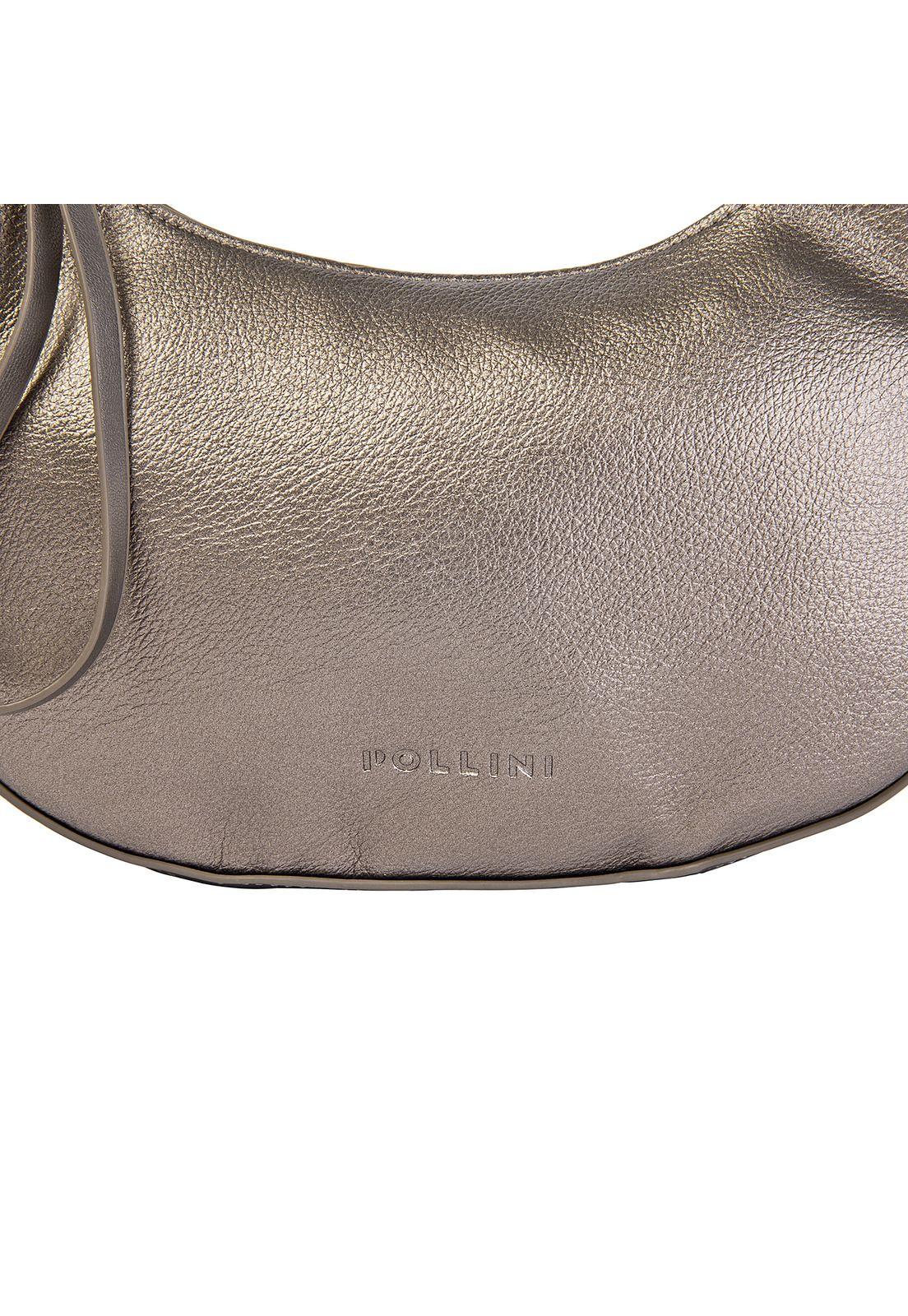 Cartera Bandolera Bronce Pollini-5