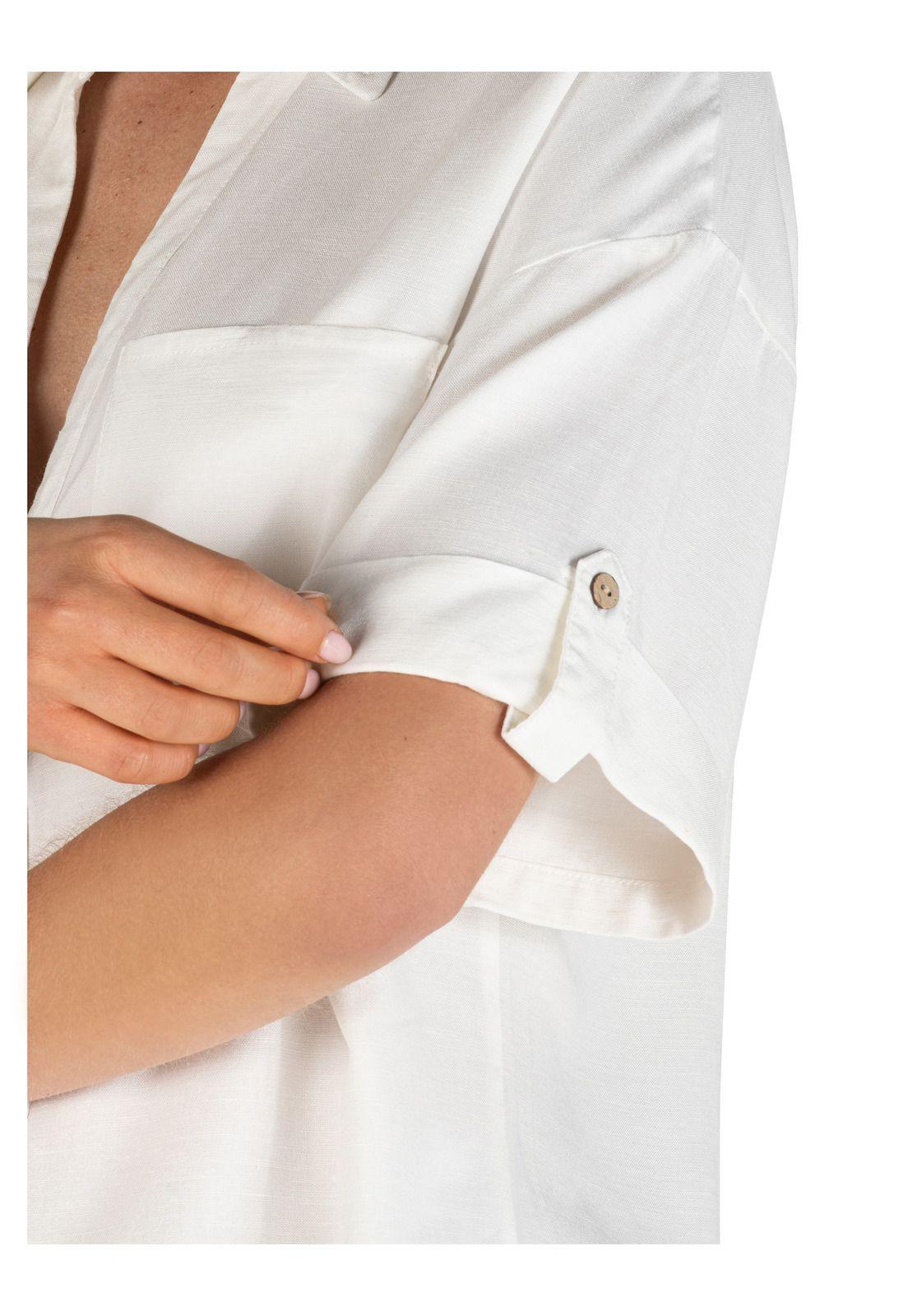 Blusa Lino Mujer W049 Panama Jack-5