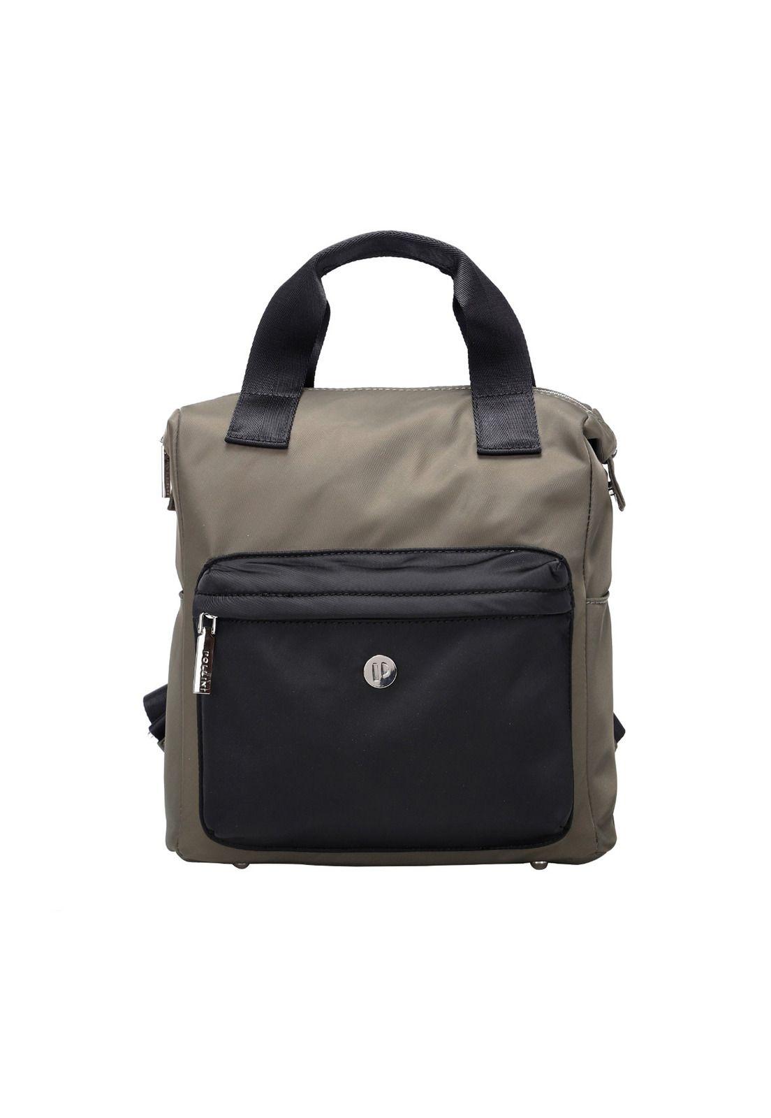 Mochila Mujer Verde Pollini-0