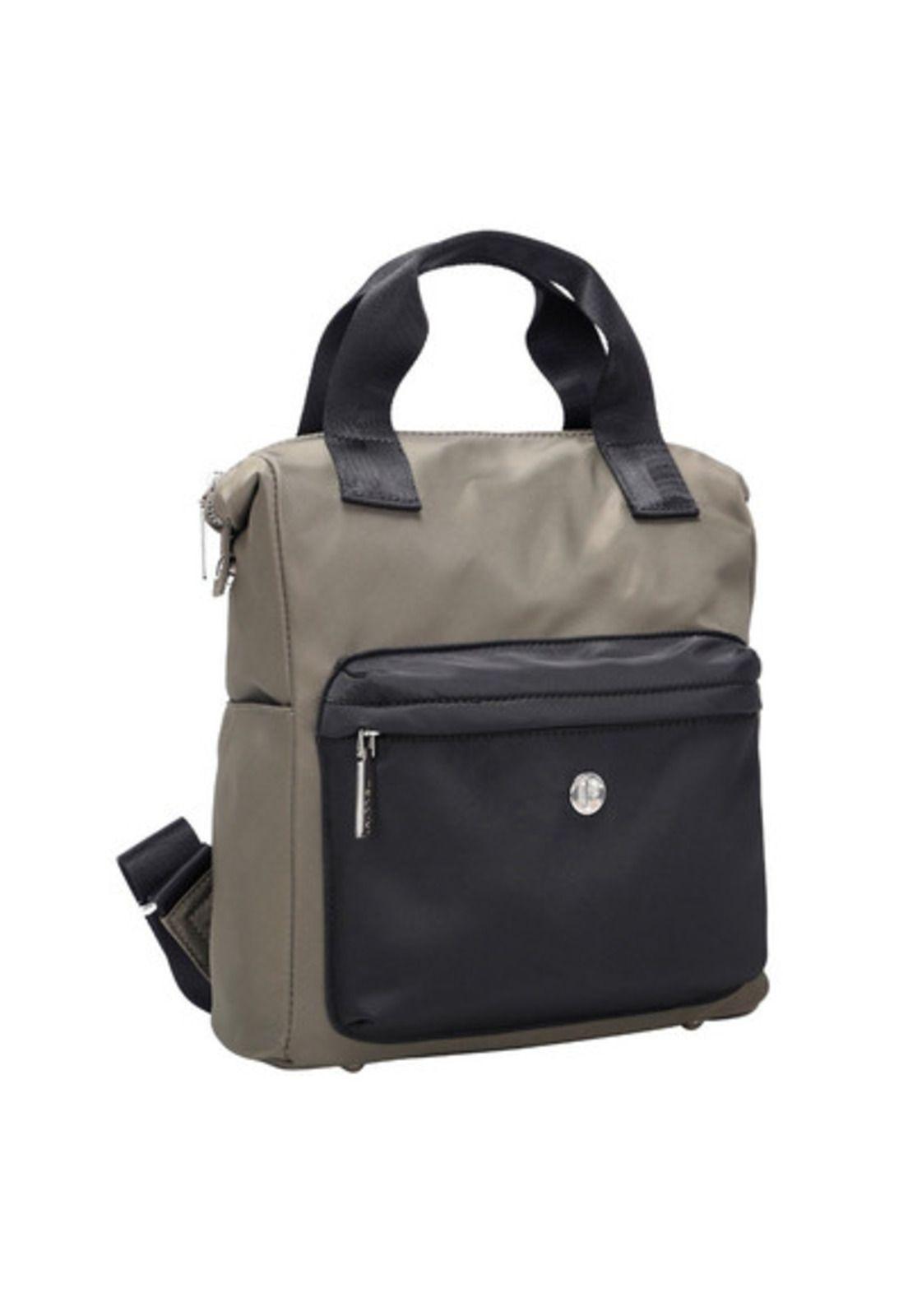 Mochila Mujer Verde Pollini-2