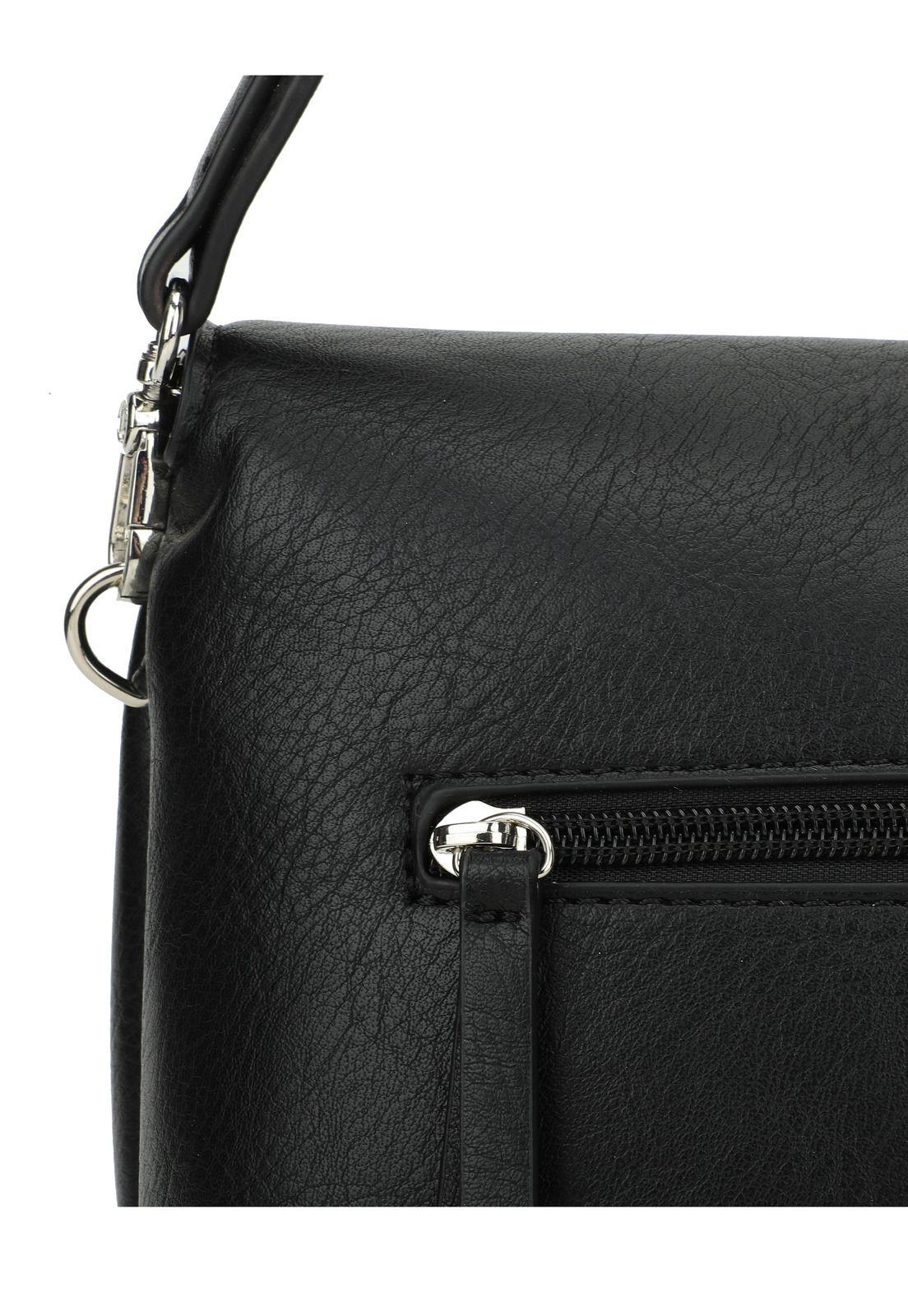 Cartera Bandolera Negro Pollini-6