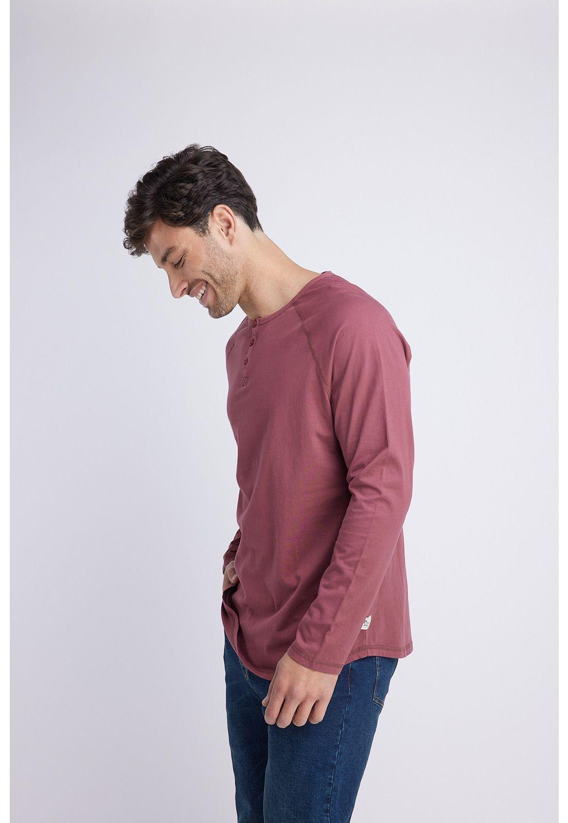Polera Hombre Burdeo Panama Jack-1