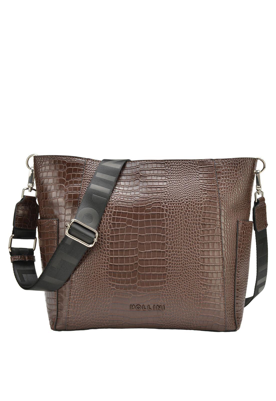 Cartera Chocolate Pollini-0