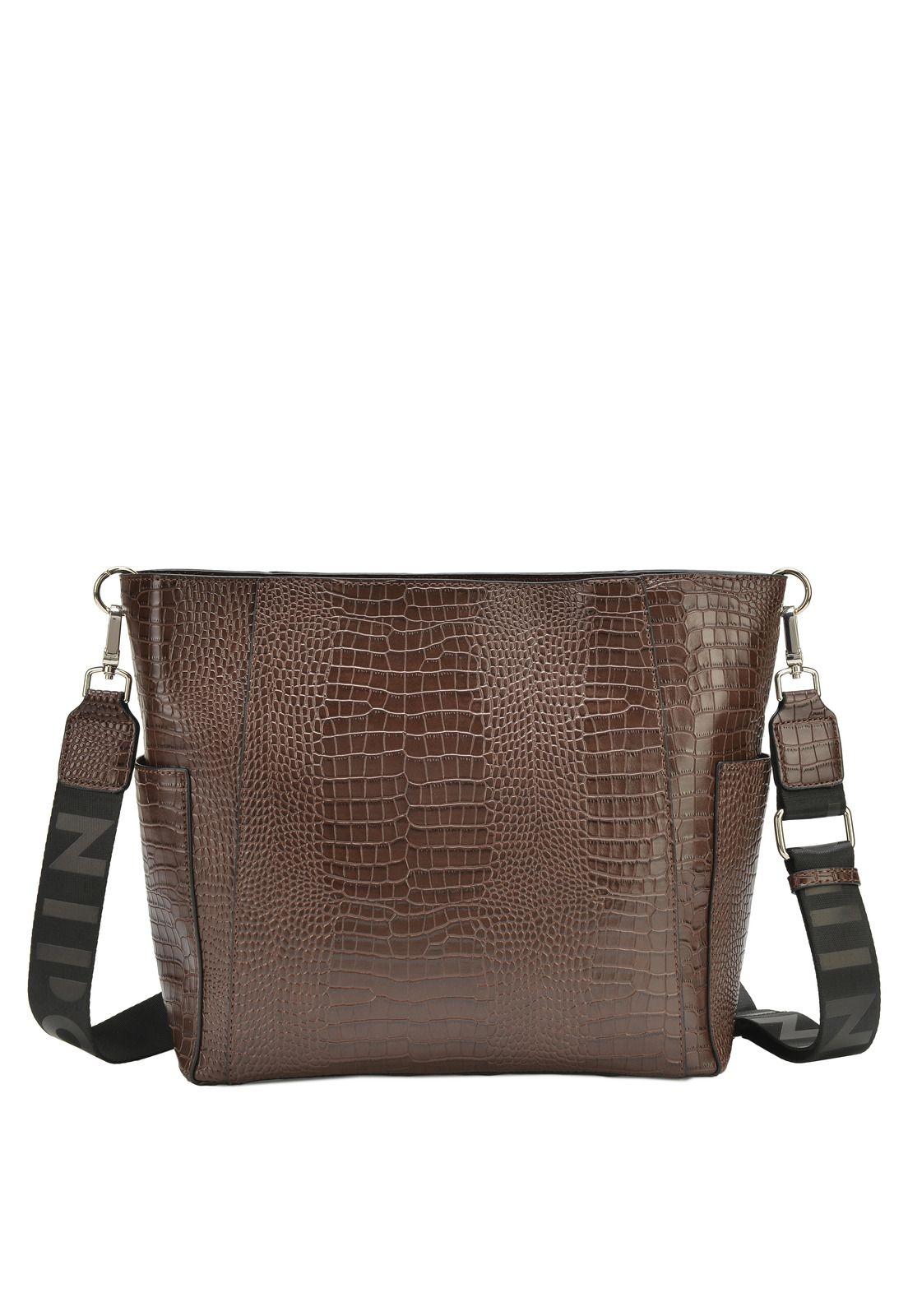 Cartera Chocolate Pollini-2