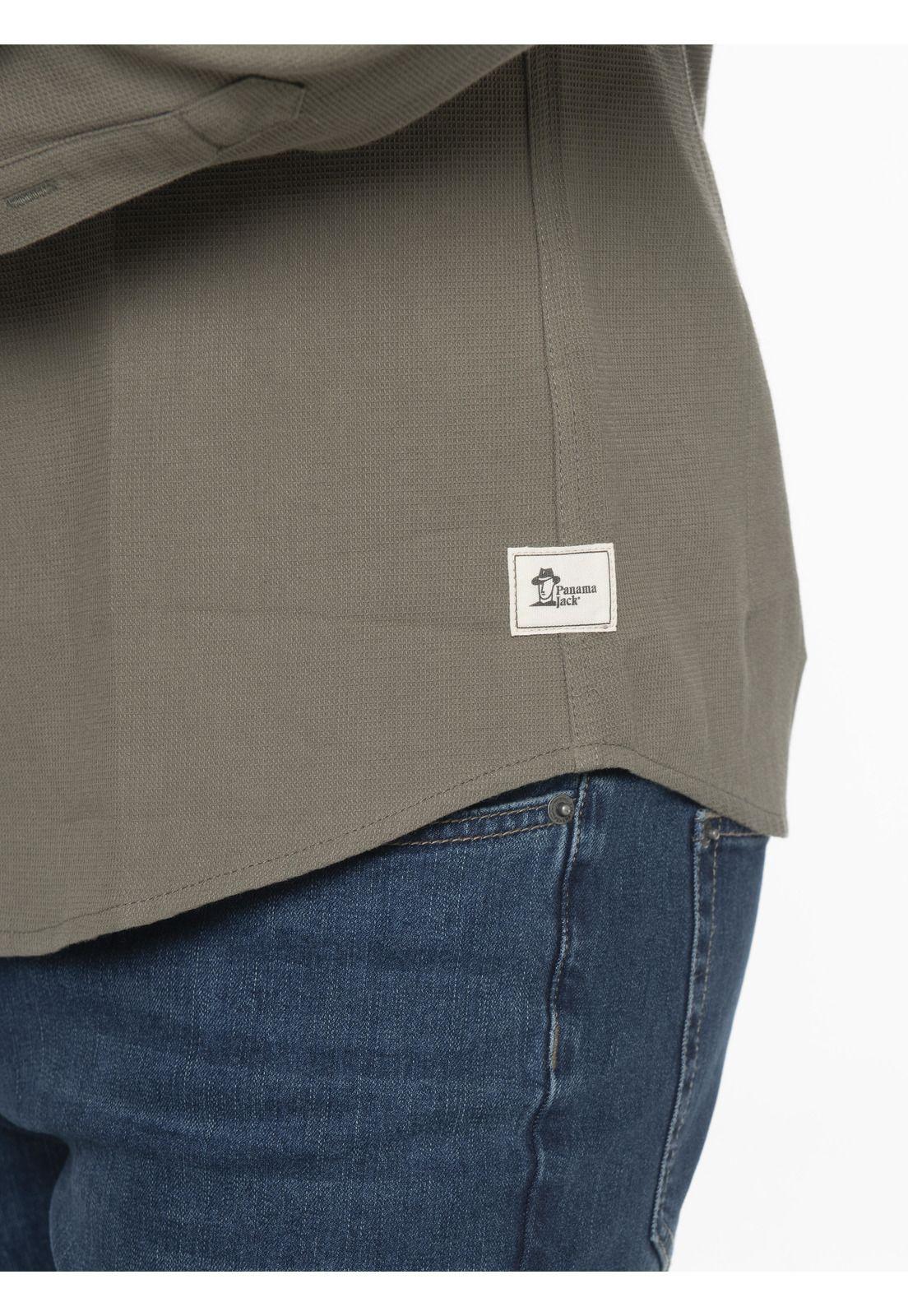 Camisa Hombre Verde Panama Jack-6