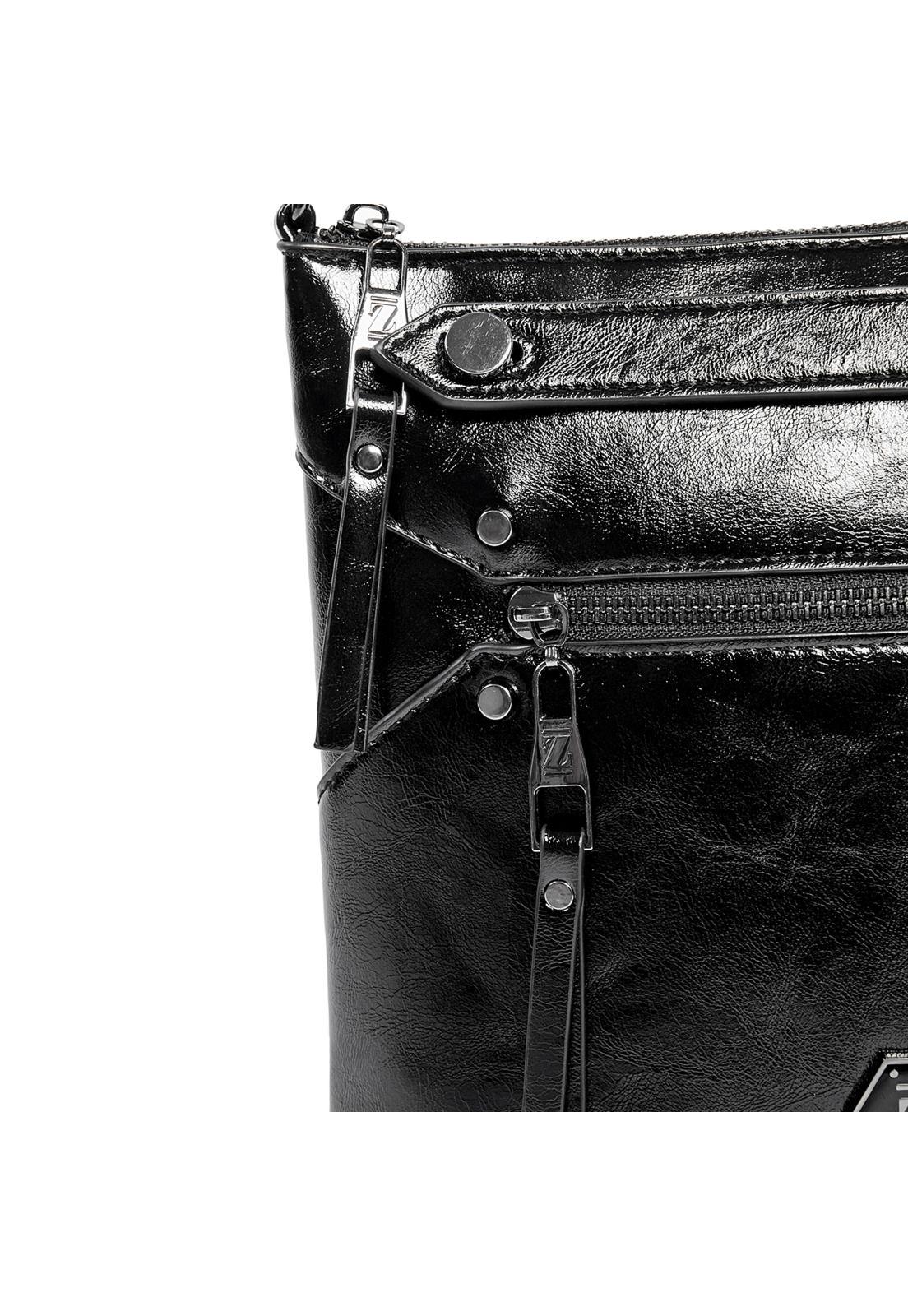 Cartera Bandolera Negro Zappa-4