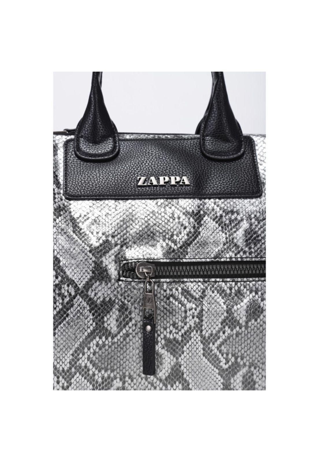 Cartera Tipo bolso Plateado Zappa-5