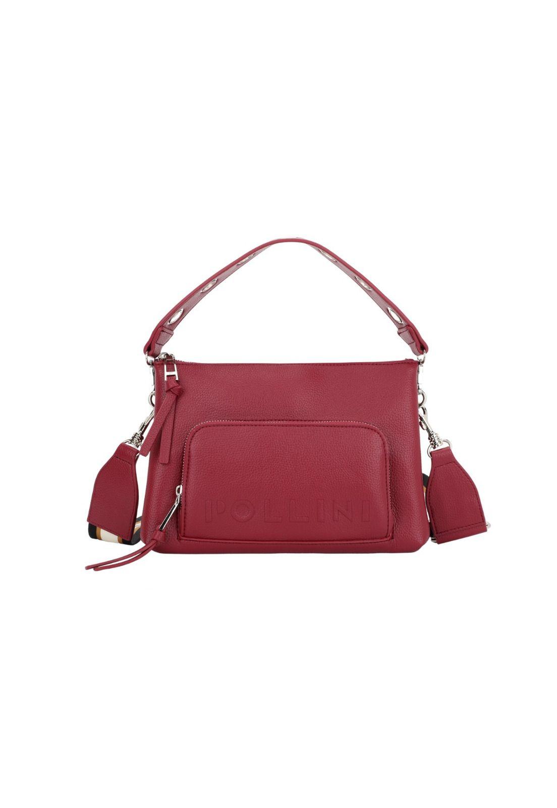 Cartera Bandolera Burdeo Pollini-0