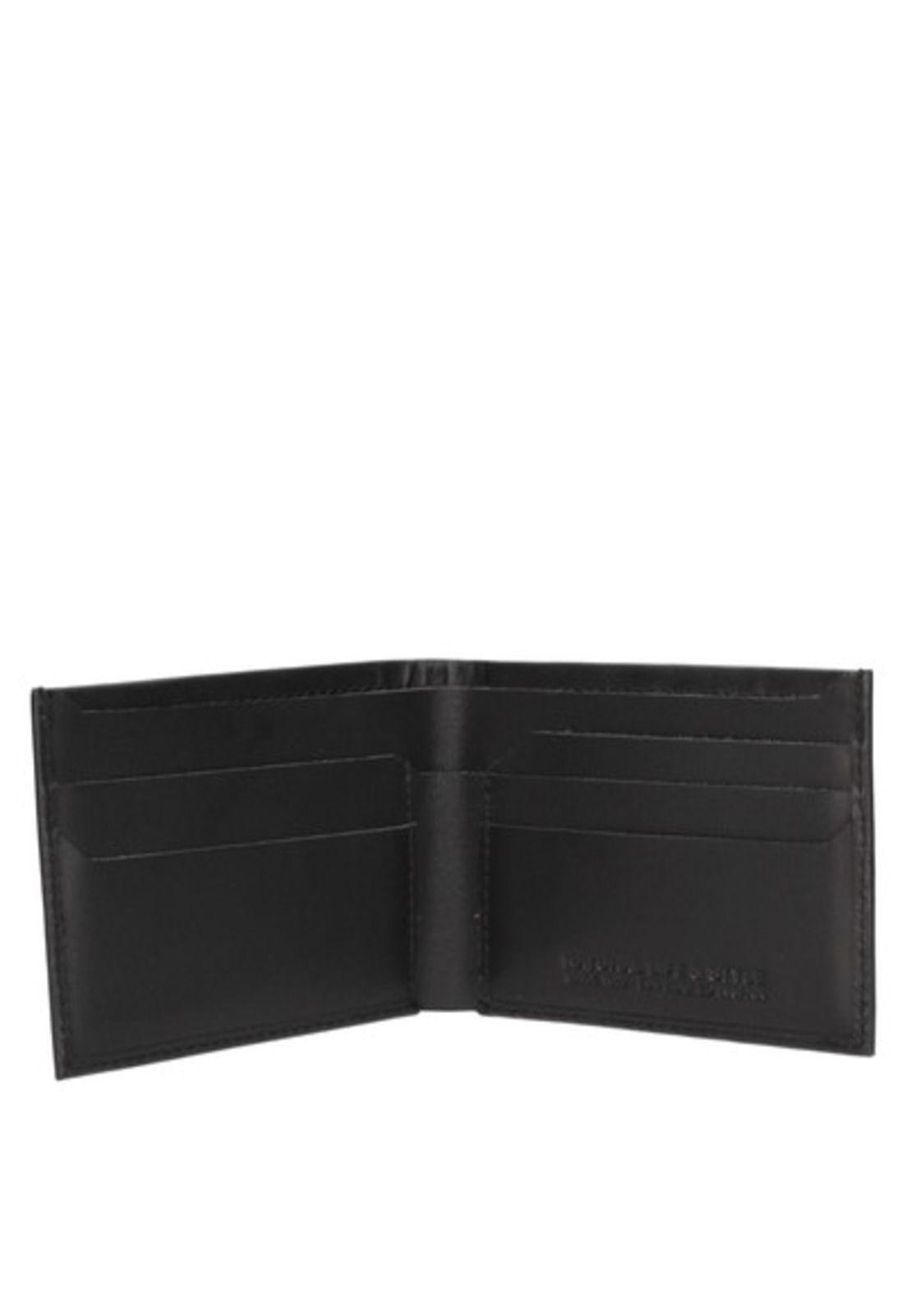Billetera Cuero Hombre Negro Panama Jack-1