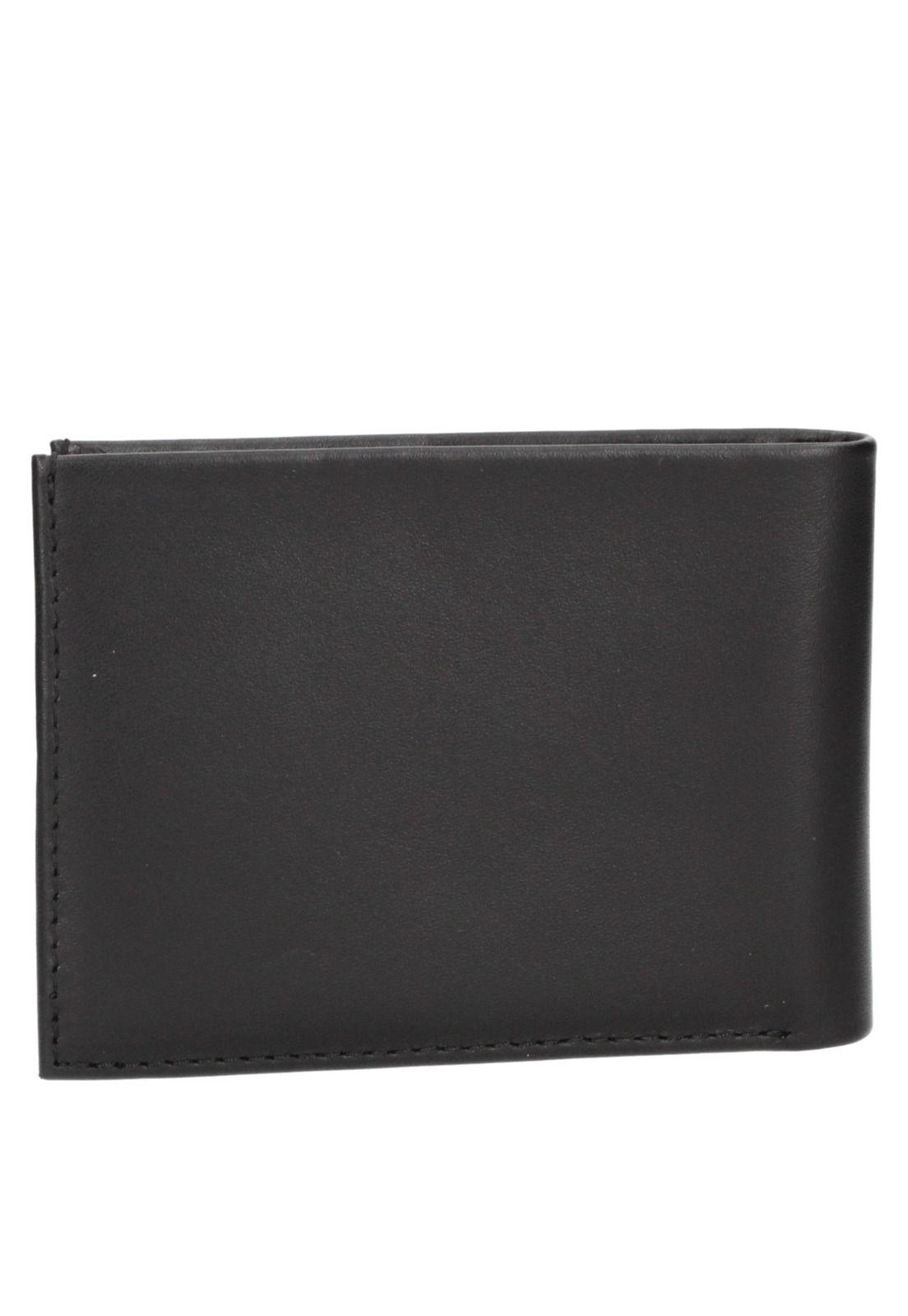 Billetera Cuero Hombre Negro Panama Jack-2