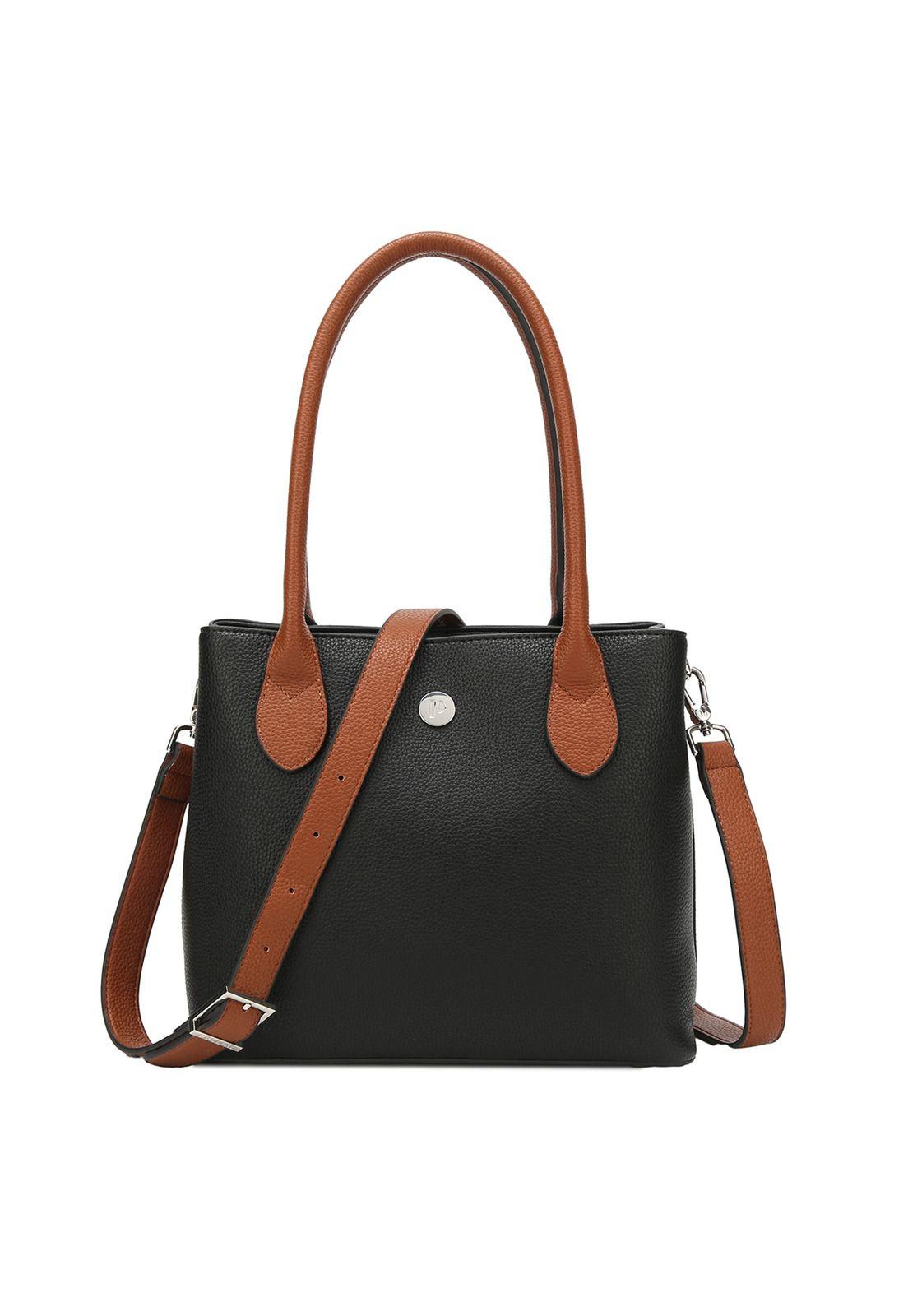 Cartera Bandolera Negro Pollini-0