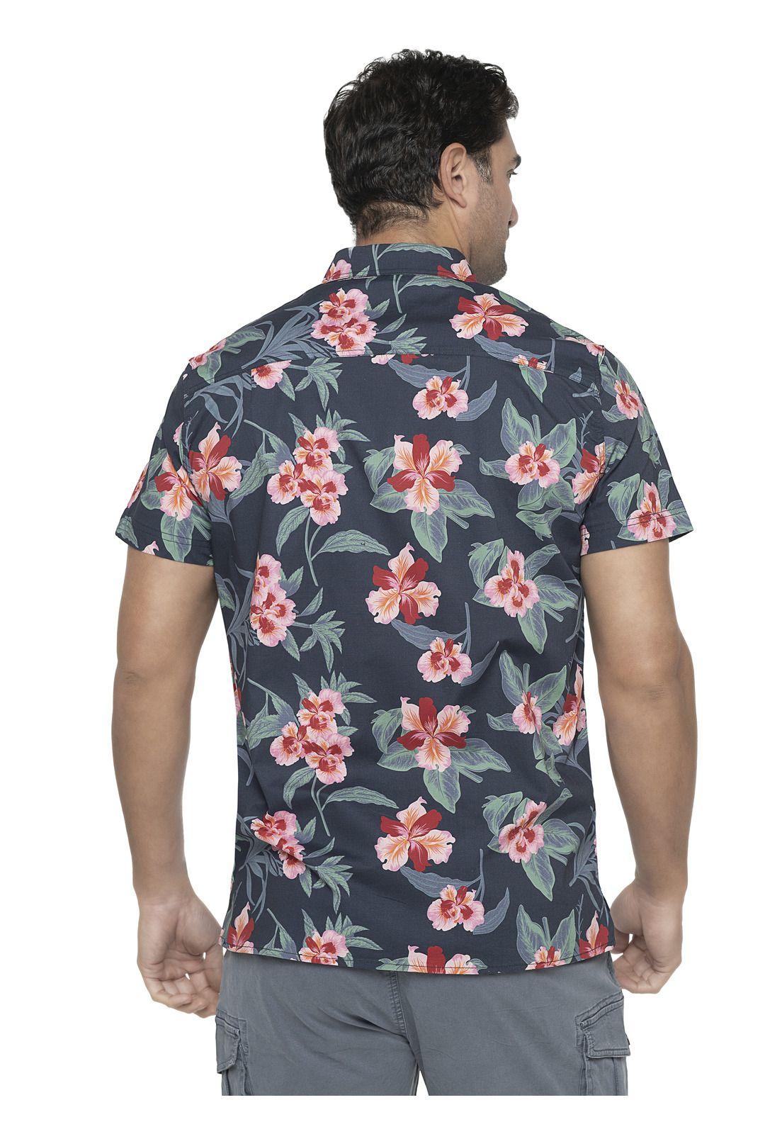 Camisa Hombre Azul Panama Jack-1