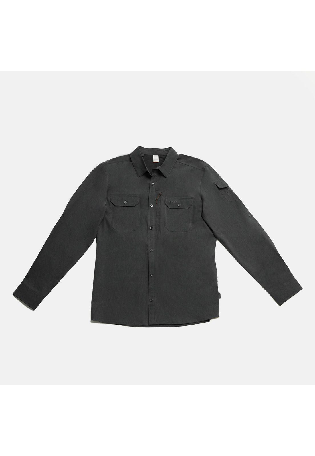 Camisa Hombre Gris Panama Jack-4