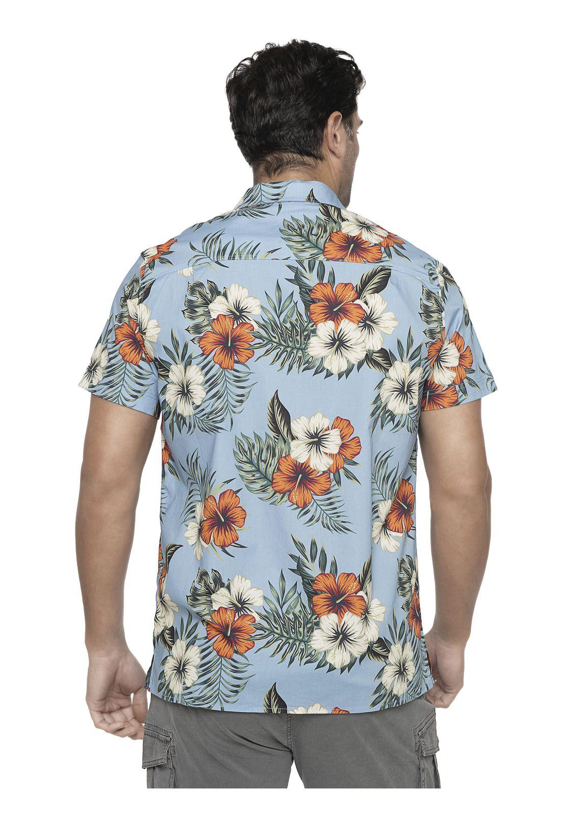 Camisa Hombre Turquesa Panama Jack-1